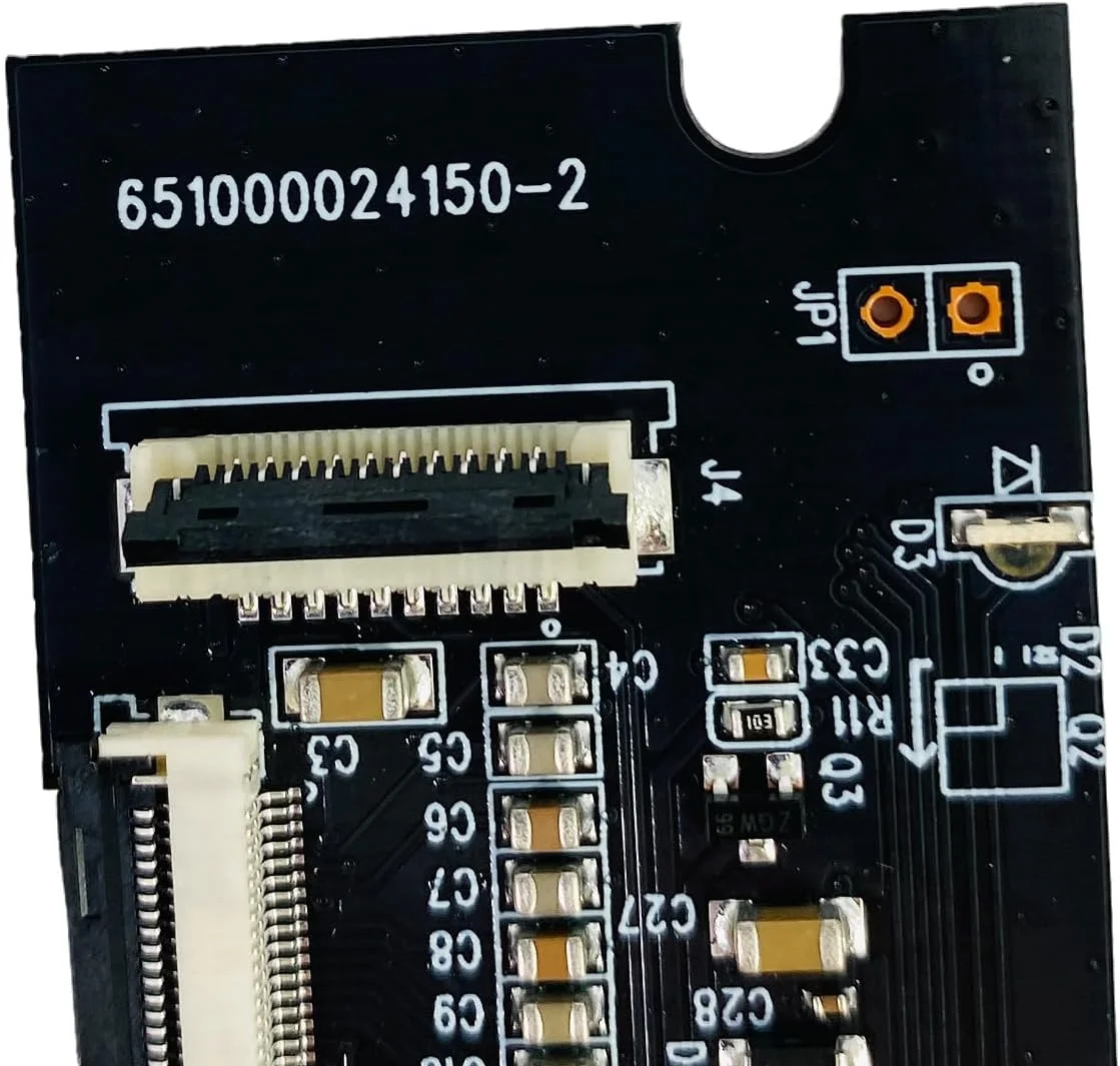 صفحه نمایش ال سی دی Tekswamp Intermec به همراه برد کنترل PCB مدل MS-1E198407 651000024150-2 برای پرینتر حرارتی لیبل PC23d