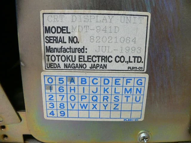 پنل کنترل Totoku Electric مدل Mdt-941D