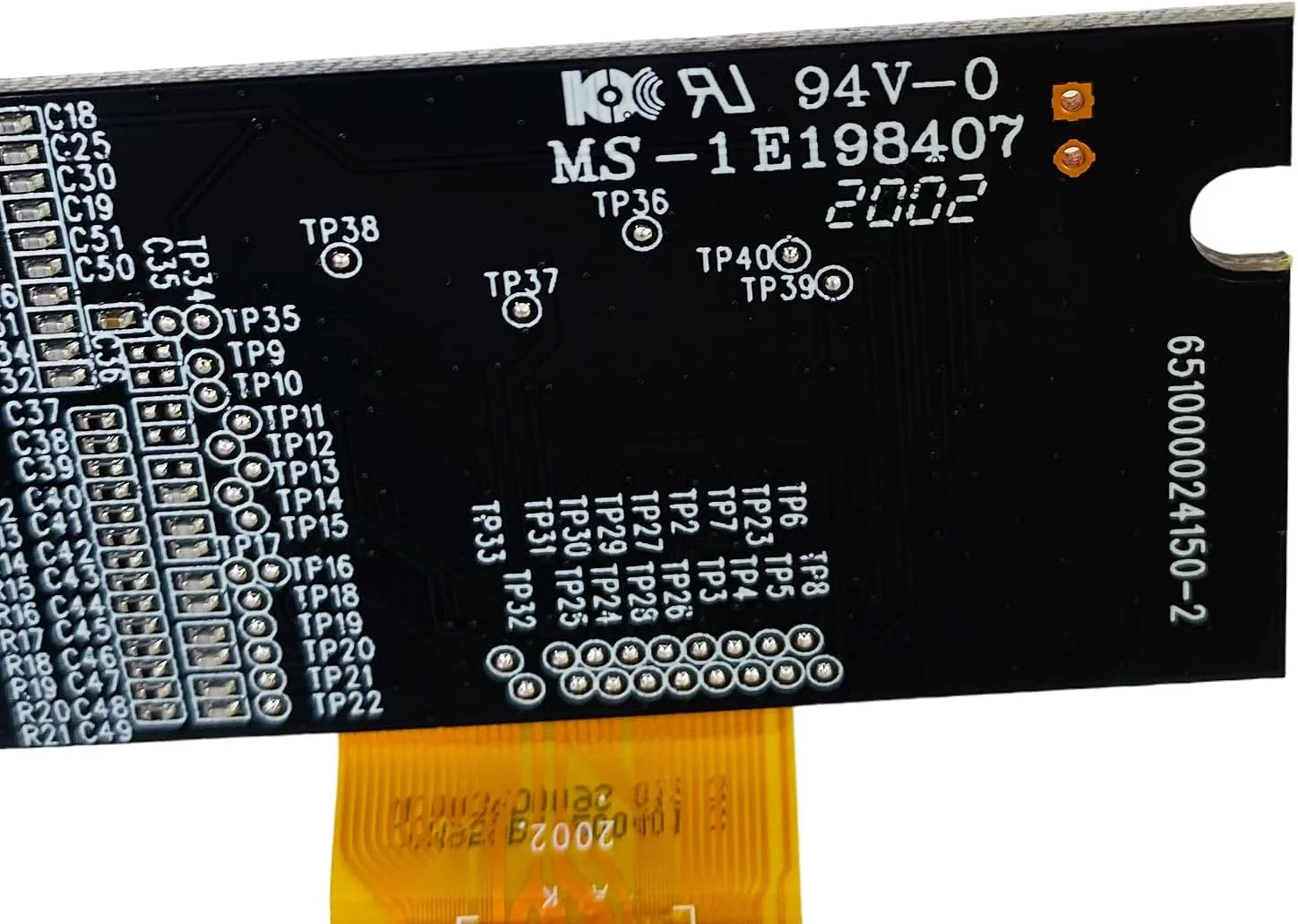 صفحه نمایش ال سی دی Tekswamp Intermec به همراه برد کنترل PCB مدل MS-1E198407 651000024150-2 برای پرینتر حرارتی لیبل PC23d