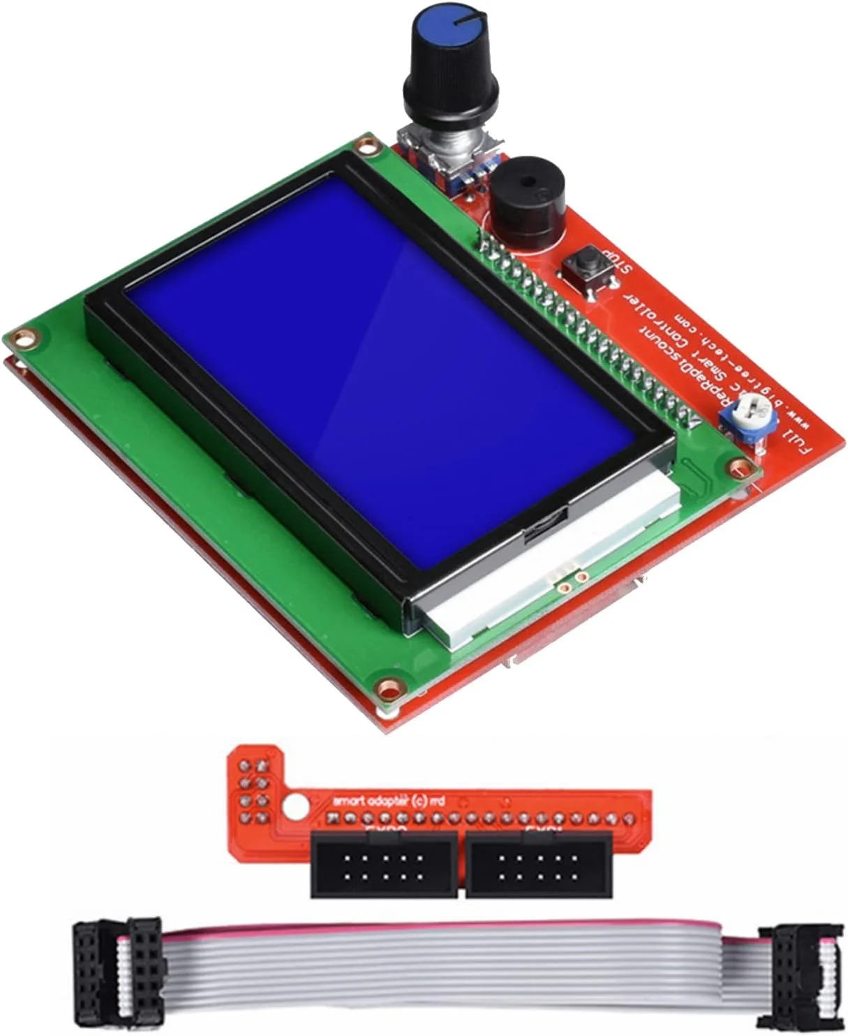 LCD12864 Ramps 1.4 کنترلر هوشمند کریستال مایع Reprap ماژول برای مدار