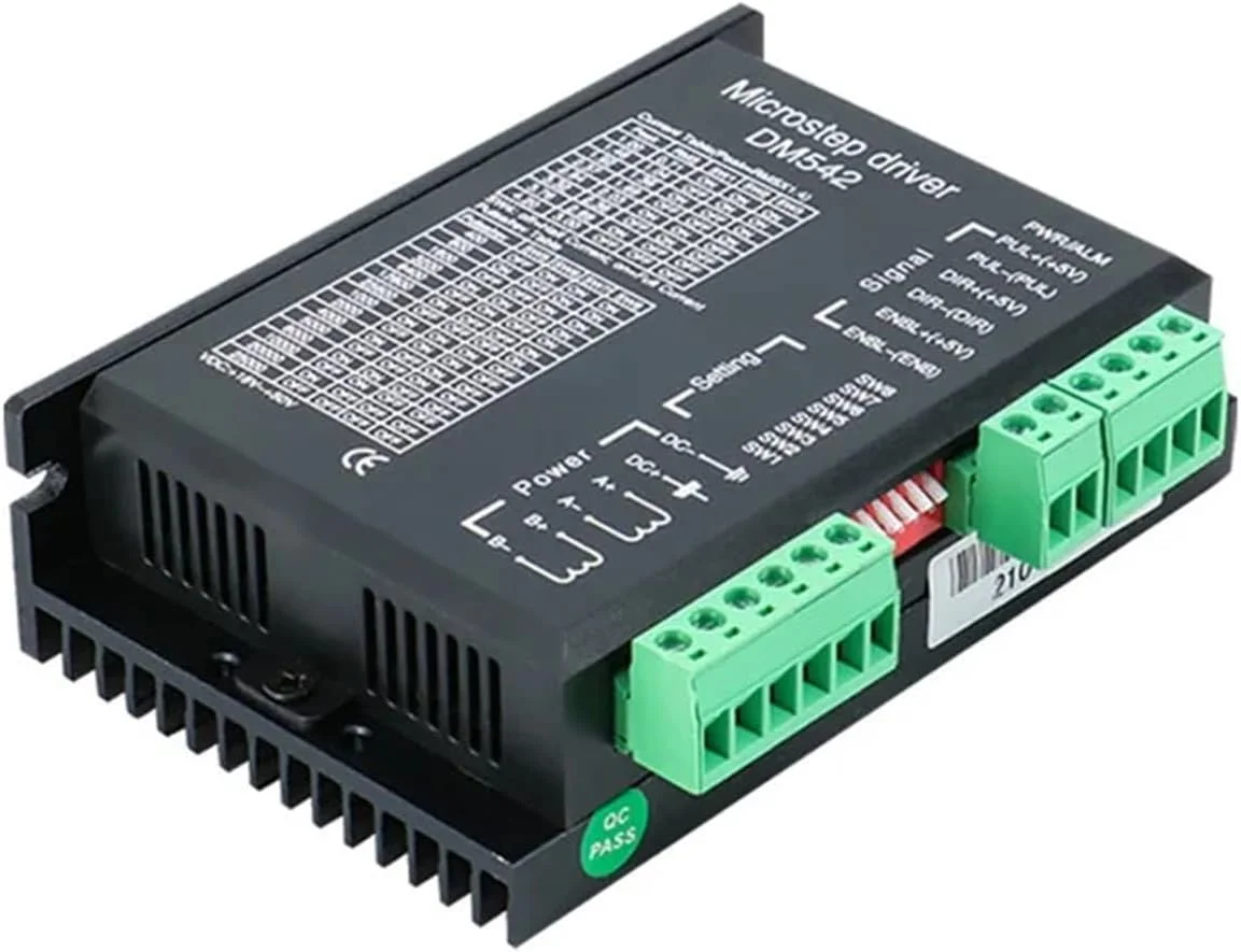 درایور موتور پله ای DM542 ارتقا یافته Nema 23 DC 18-48V 4.2A برای موتور NEMA23 موتور 57 کنترلر روتر برای پرینتر سه بعدی (3 عدد)