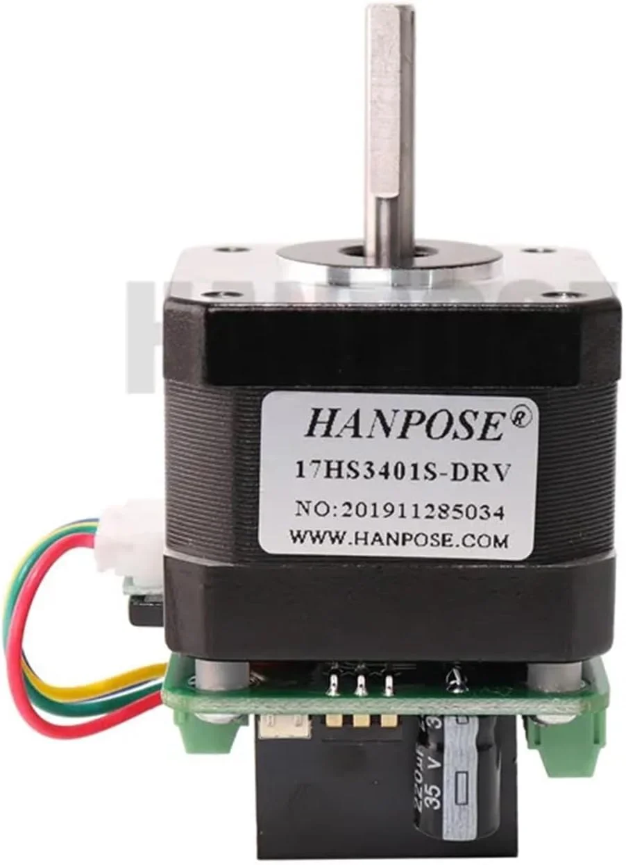 5 عدد درایور موتور پله ای NEMA17 با کنترلر یکپارچه 1.3 آمپر 28N.CM مدل 17HS3401S-DRV برد کنترل برای تجهیزات مانیتور چاپگر سه بعدی