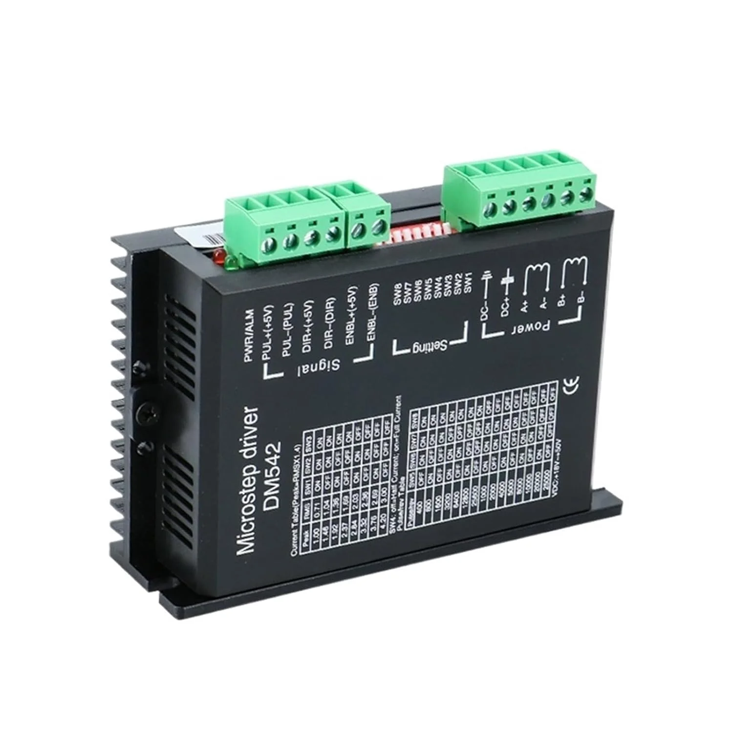 درایور موتور پله ای DM542 23 18-48V 4.2A برای موتور NEMA23 موتور 57 کنترلر CNC روتر برای پرینتر سه بعدی (1 عدد)