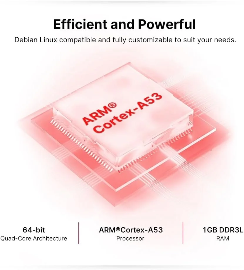 برد BIGTREETECH PI V1.2، چهار هسته ای Cortex-A53، وای فای 2.4G، پین GPIO 40، مناسب برای پرینتر سه بعدی Klipper DIY (فقط BTT PI)