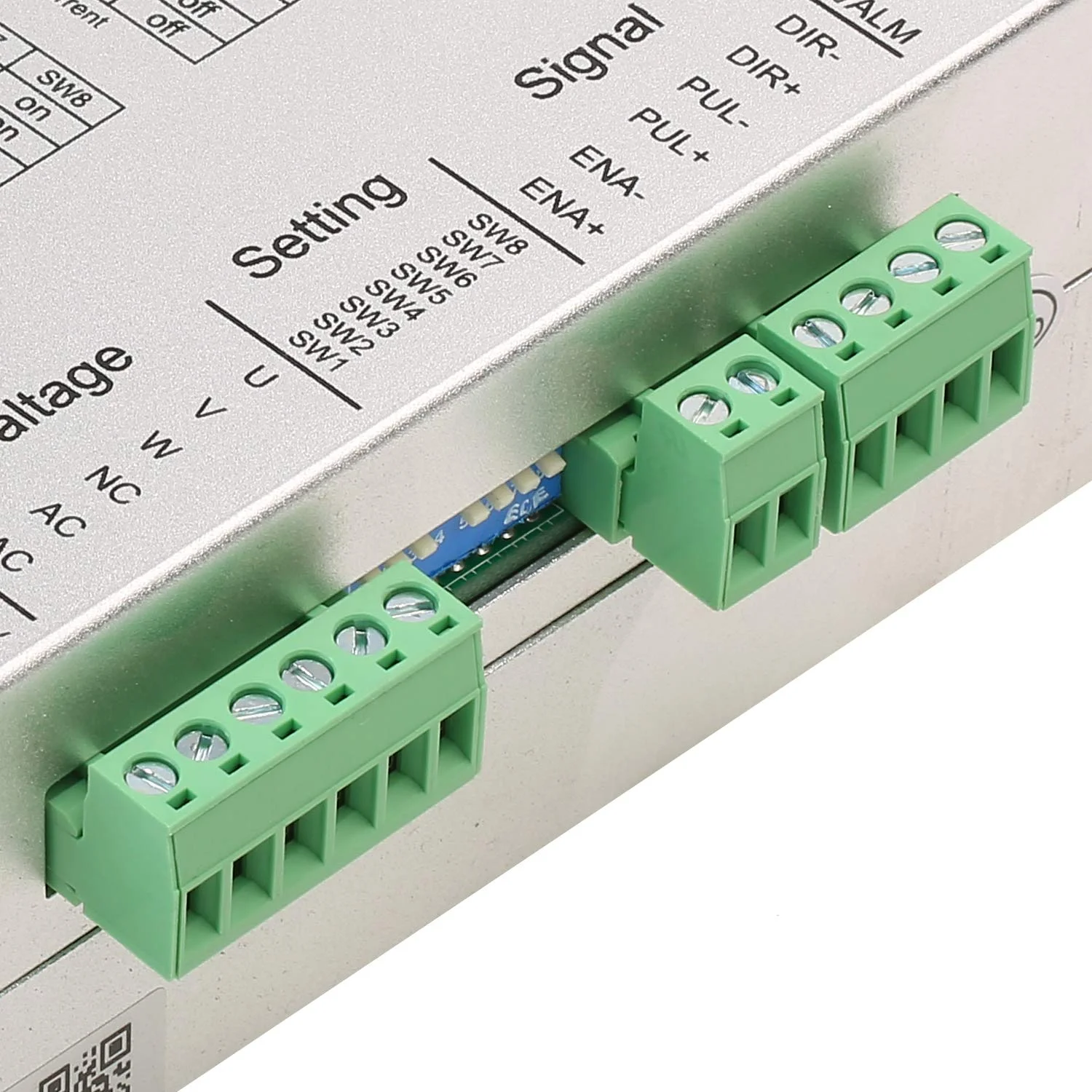 درایور موتور پله ای 3 فاز Nema 34، 24-100VDC یا 18-80VAC، کنترلر 1.4A~8.0A با رزولوشن 400-51200 میکرو استپ