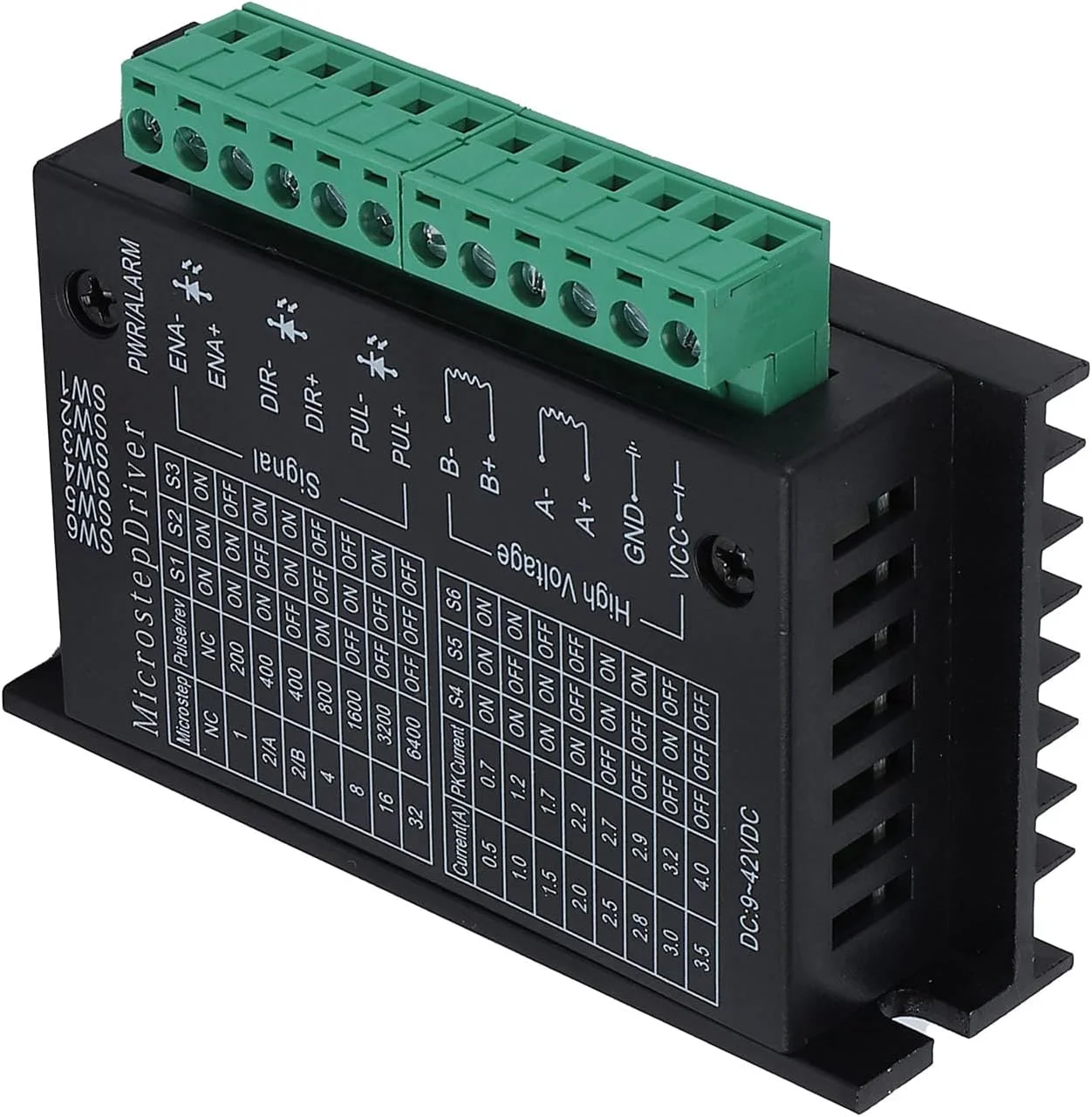 درایور میکرو استپ Respicefinem TB6600 کنترلر CNC موتور انکودر لوازم جانبی پرینتر سه بعدی DC9-24V برای دستگاه حکاکی علامت گذاری برش