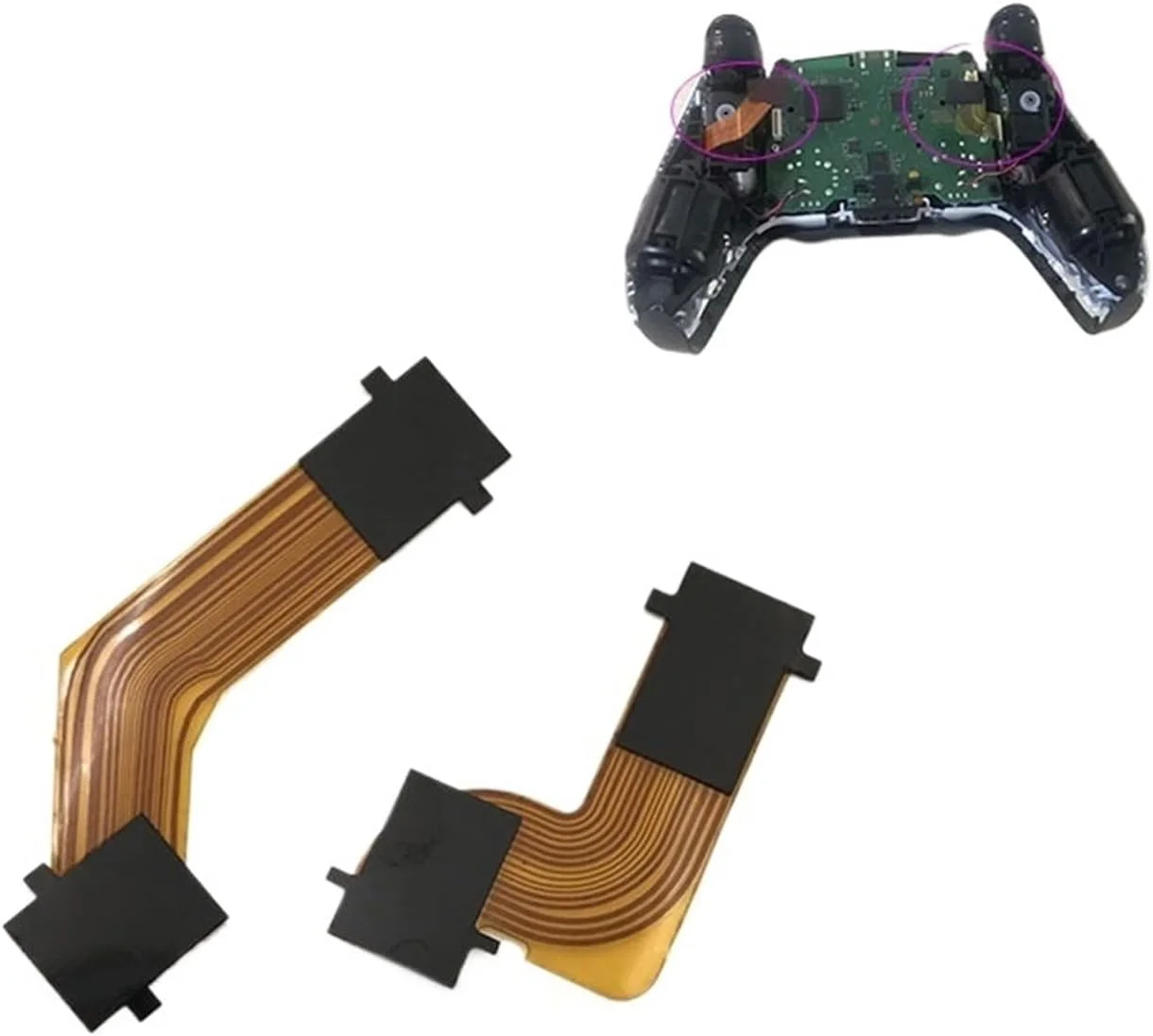 جایگزین دکمه های L2 L1 R1 برای دسته PS5 مدل DualSense، فلت تریگر تطبیقی (فلت 18 پین)