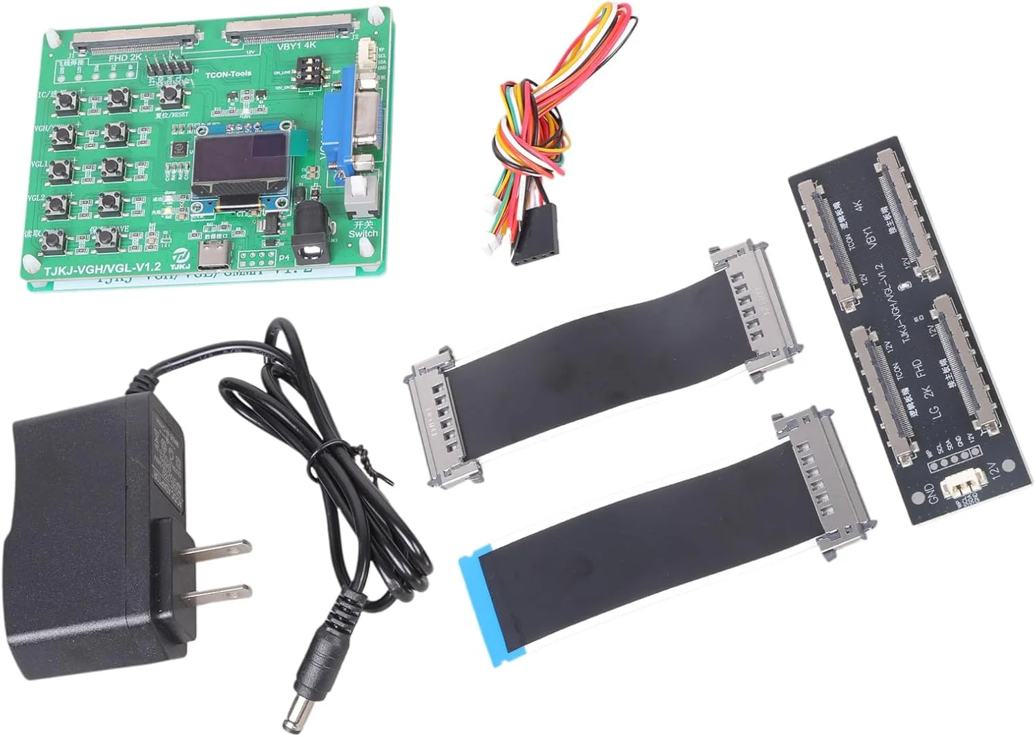 دستگاه برنامه ریزی دقیق Tcon برای کنترل دقیق ولتاژهای VGH VGL VCOM در دستگاه های الکترونیکی، دستگاه برنامه ریزی Tcon با دوام