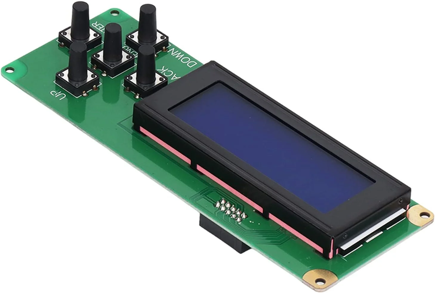 کنترل نمایشگر LCD پرینتر با نمایشگر 3.1 اینچی LCD، کاراکتر سفید با نور پس زمینه آبی برای برد RAMPS 1.4، کابل 5 پین برای A8 A4 A6 E2، کابل 50 سانتی متری خط خاکستری، نصب آسان