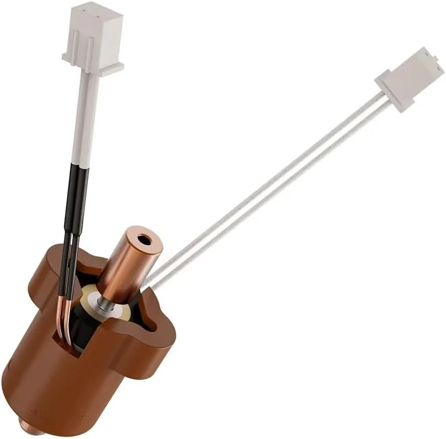 کیت بلوک گرمایش سرامیکی اورجینال Ender-3 V3 KE قطعات پرینتر سه بعدی (نازل فلزی دوقلو 0.4mm*2) چاپ با جریان بالا