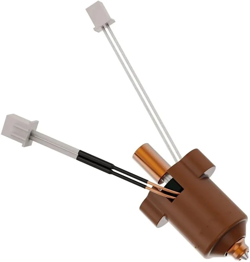 کیت بلوک گرمایش سرامیکی اورجینال Ender-3 V3 KE قطعات پرینتر سه بعدی (نازل فلزی دوقلو 0.4mm*2) چاپ با جریان بالا