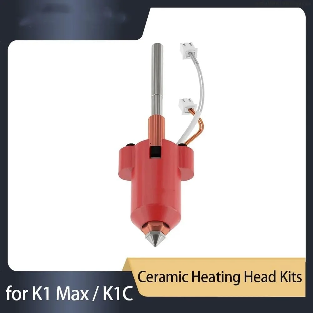 کیت های سرامیکی گرمایش قرمز یکپارچه نازل کیت سرامیکی گرمایش برای پرینتر سه بعدی K1 Max / K1C
