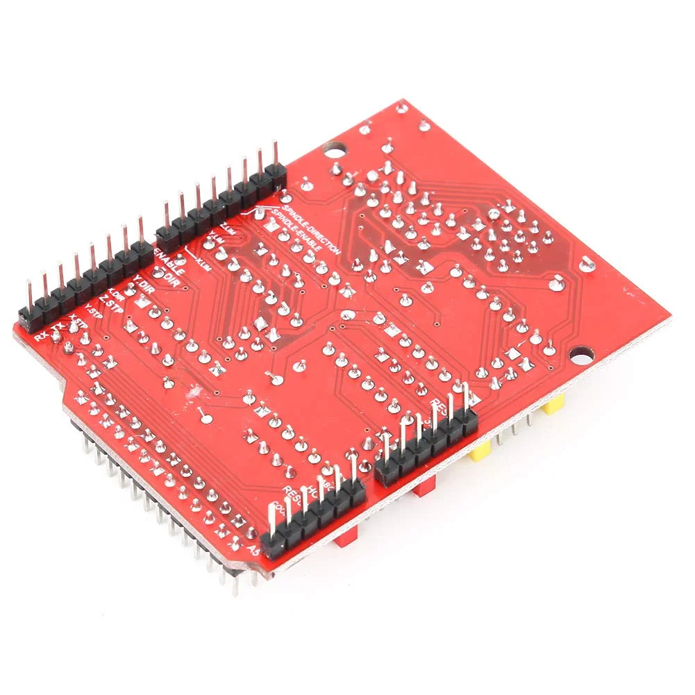 کیت پرینتر سه بعدی CNC V3.0 شامل برد توسعه DC 12V-36V و ماژول درایور A4988 به همراه هیت سینک (3 عدد)