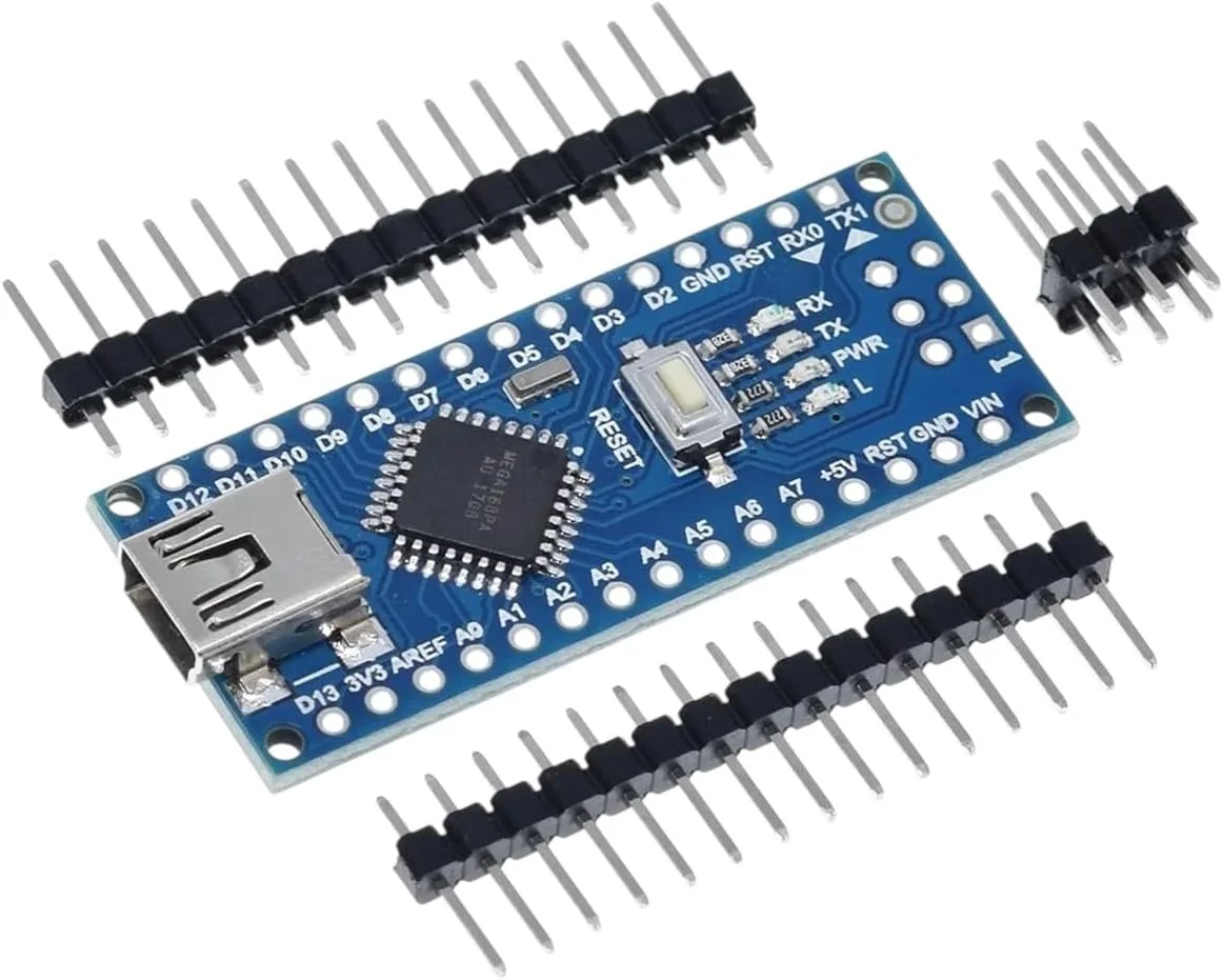 کنترلر نانو Atmega168 سازگار با نانو Atmega168PA - AU CH340 CH340C جایگزین CH340G درایور USpB برای OEM