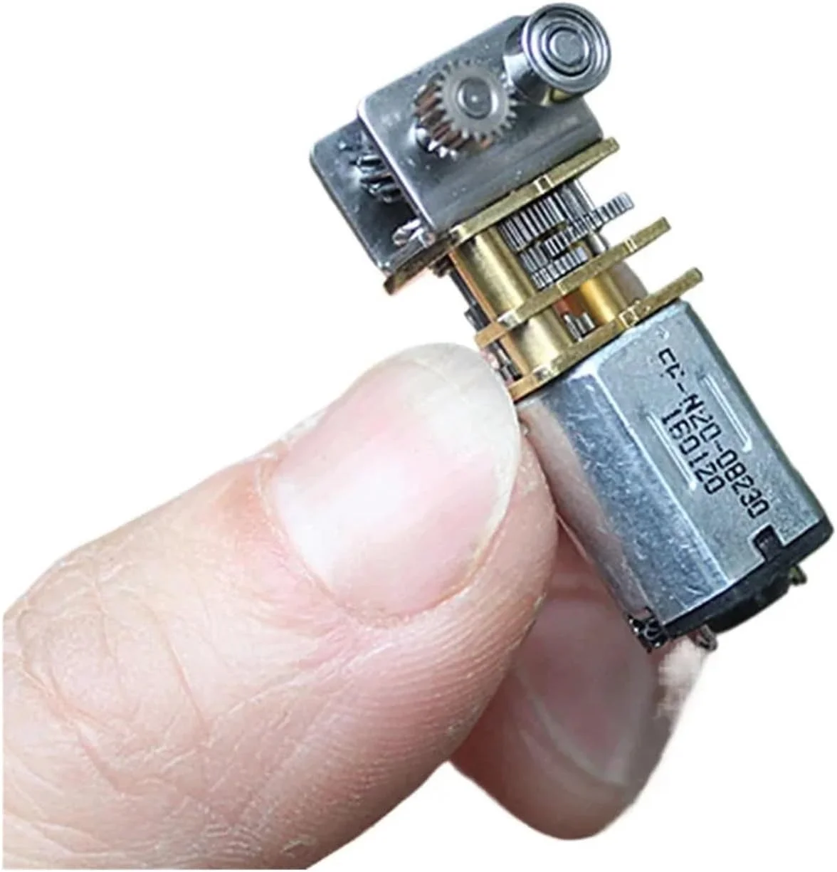 موتور گیربکس فلزی N20 با سرعت پایین 12 میلی‌متر، استارتر الکترونیکی DC 3 ولت 3.7 ولت 5 ولت 22 دور در دقیقه برای پرینتر سه بعدی