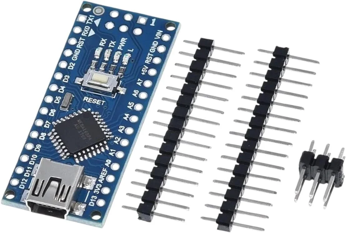 نانو 3.0 168P | مینی/تایپ C/میکرو USB نانو 3.0 با بوت لودر سازگار، کنترلر نانو برای درایور CH340 USB، 16 مگاهرتز Atmega328P جدید 2026، با دقت بالا برای قطعات الکترونیکی قابل اعتماد