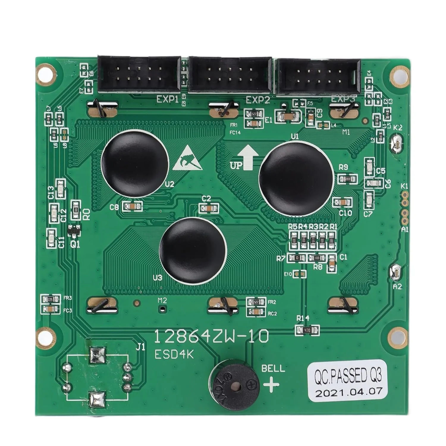 صفحه نمایش ال سی دی اصلی پرینتر سه بعدی مناسب برای CR 10 CR 10S CR 10S4 CR 10S5 بدون بو ساخته شده از فلز با کیفیت و مواد PC مناسب برای سری CR 10