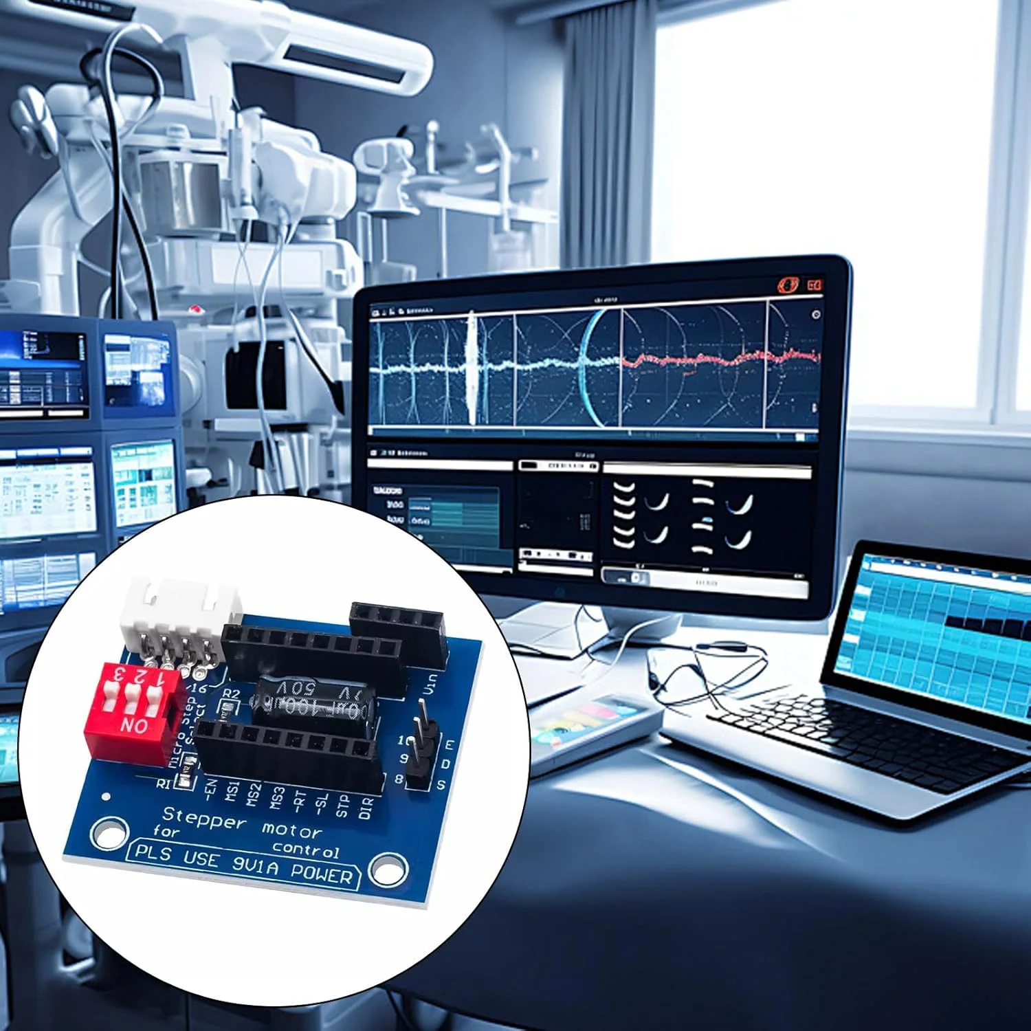 برد کنترل موتور پله ای میکرو استپ با دقت بالا و محافظت در برابر گرمای بیش از حد برای پروژه های اتوماسیون چاپگر و الکترونیک برد کنترل موتور پله ای میکرو استپ با دقت بالا و محافظت در برابر گرمای بیش از حد برای پروژه های اتوماسیون چاپگر و الکترونیک