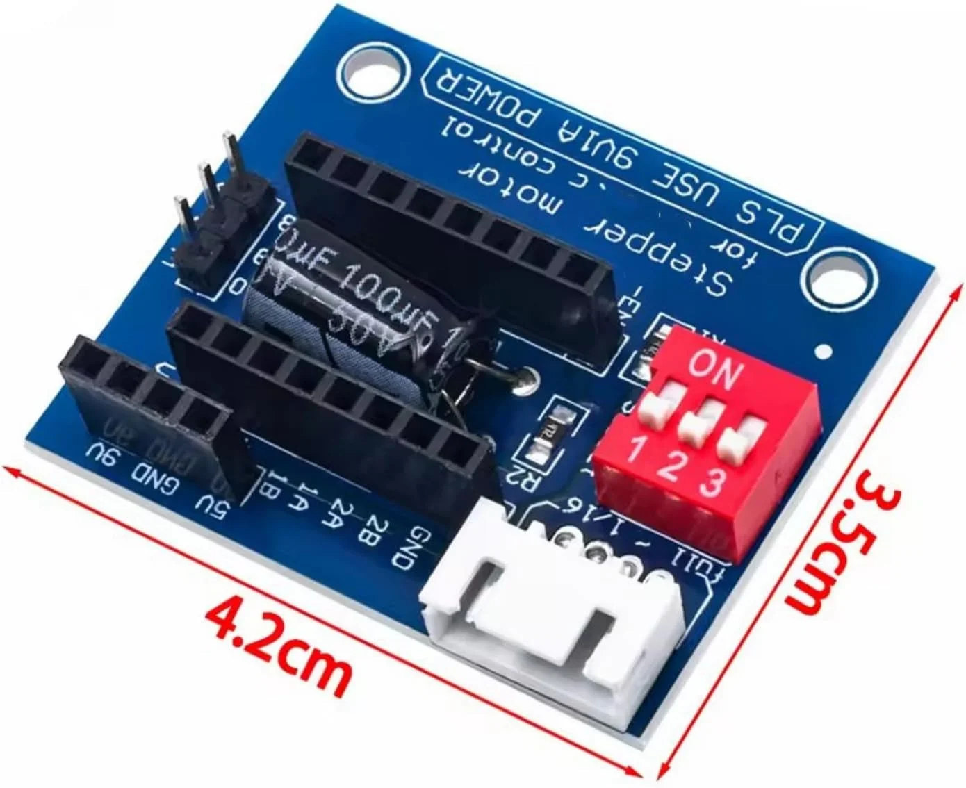 برد کنترل موتور پله ای میکرو استپ با دقت بالا و محافظت در برابر گرمای بیش از حد برای پروژه های اتوماسیون چاپگر و الکترونیک برد کنترل موتور پله ای میکرو استپ با دقت بالا و محافظت در برابر گرمای بیش از حد برای پروژه های اتوماسیون چاپگر و الکترونیک