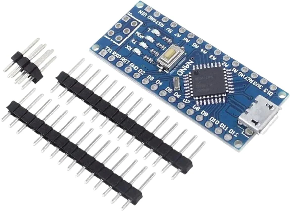 میکرو یو اس بی | مینی/تایپ - سی/میکرو یو اس بی نانو 3.0 با کنترلر نانو سازگار با بوت لودر برای درایور Ch340 یو اس بی 16 مگاهرتز Atmega328P جدید 2026 با کیفیت بالا برای قطعات الکترونیکی قابل اعتماد، دقیق