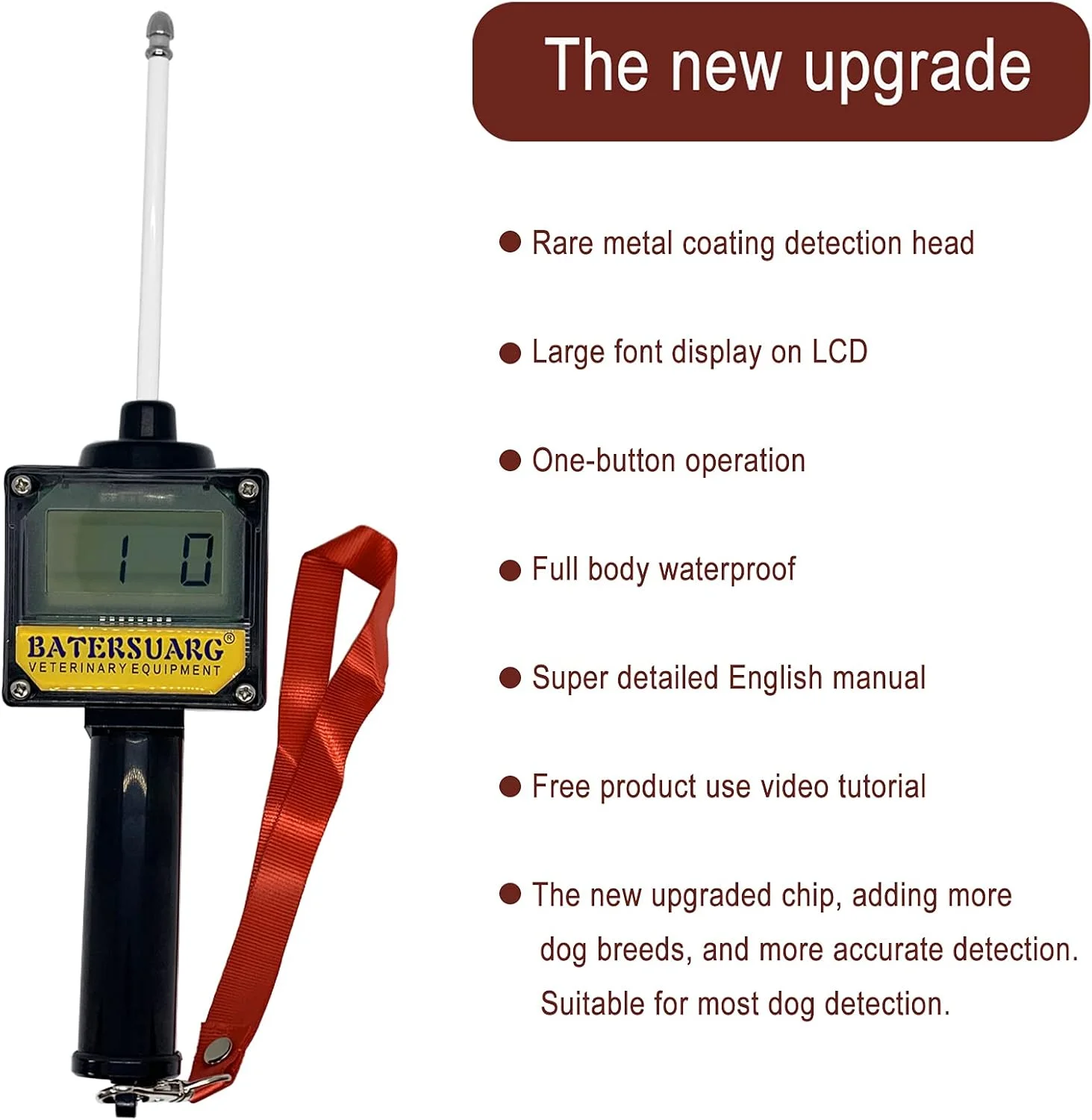 دستگاه تشخیص زمان تخمک گذاری سگ، دستگاه تست باروری سگ، برنامه ریزی جفت گیری مناسب، به همراه دفترچه راهنمای انگلیسی و جعبه نگهداری دستگاه تشخیص زمان تخمک گذاری سگ، دستگاه تست باروری سگ، برنامه ریزی جفت گیری مناسب، به همراه دفترچه راهنمای انگلیسی و جعبه نگهداری