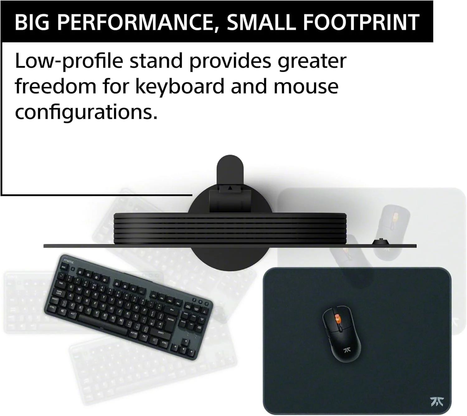 مانیتور گیمینگ 27 اینچی OLED سونی INZONE M10S با رزولوشن 1440p و نرخ تازه‌سازی 480 هرتز، زمان پاسخگویی 0.03 میلی‌ثانیه، پایه کم‌ارتفاع، سازگار با G-SYNC، DisplayHDR 400، ضد انعکاس نور، DisplayPort 2.1 (UHBR10)، VRR HDMI 2.1