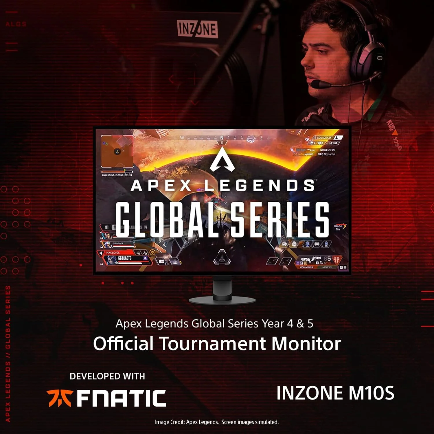 مانیتور گیمینگ 27 اینچی OLED سونی INZONE M10S با رزولوشن QHD (2560x1440)، نرخ بروزرسانی 480 هرتز، زمان پاسخگویی 0.03 میلی‌ثانیه GTG، سازگار با NVIDIA G-SYNC، DisplayHDR 400، ضد انعکاس نور، DisplayPort 2.1 (UHBR10)، VRR HDMI 2.1، USB، قابلیت تنظیم شیب/چرخش/ارتفاع