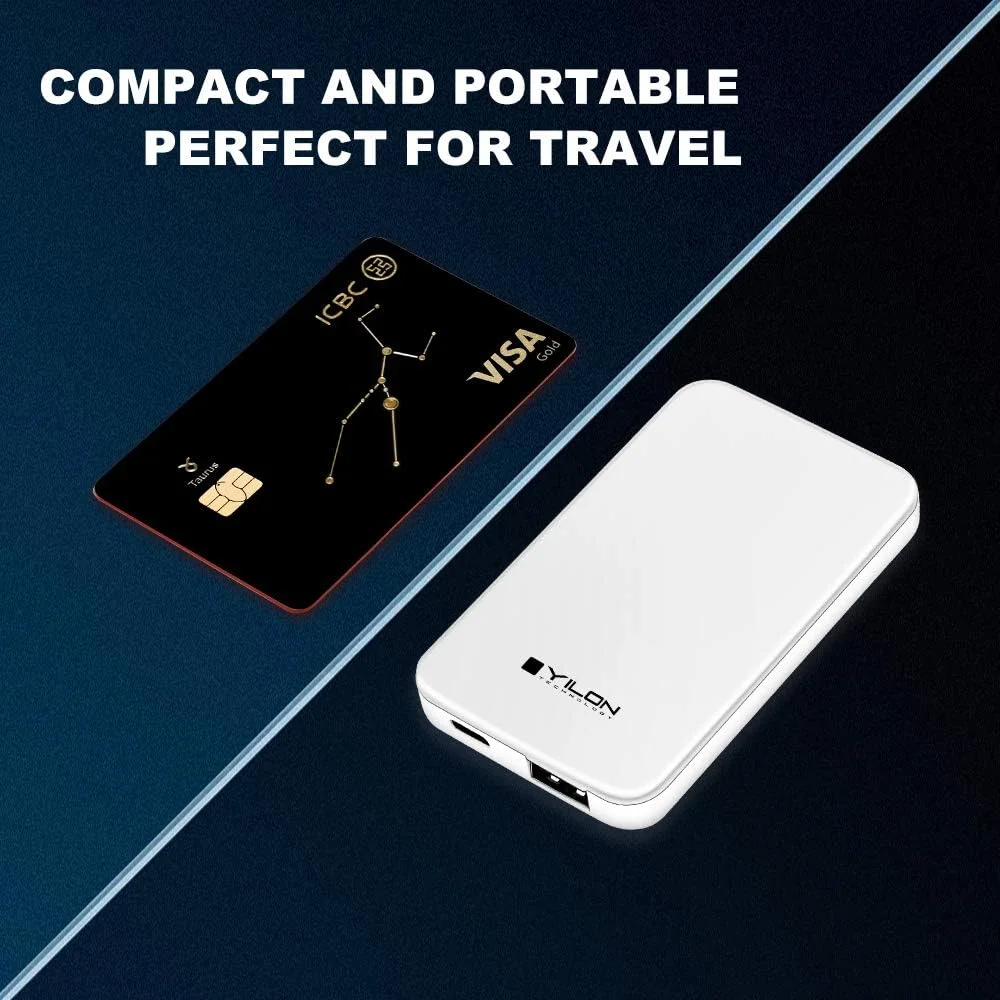 شارژر دیواری USB مدل YILON با شارژ سریع 3.0 و توان 18 وات، دارای دو پورت USB/TYPE-C PD و دوشاخه تاشو، سازگار با Samsung Galaxy Note8 / S8 / S8 /، LG/iPhone XR/11Max/12/12 Plus، Galaxy