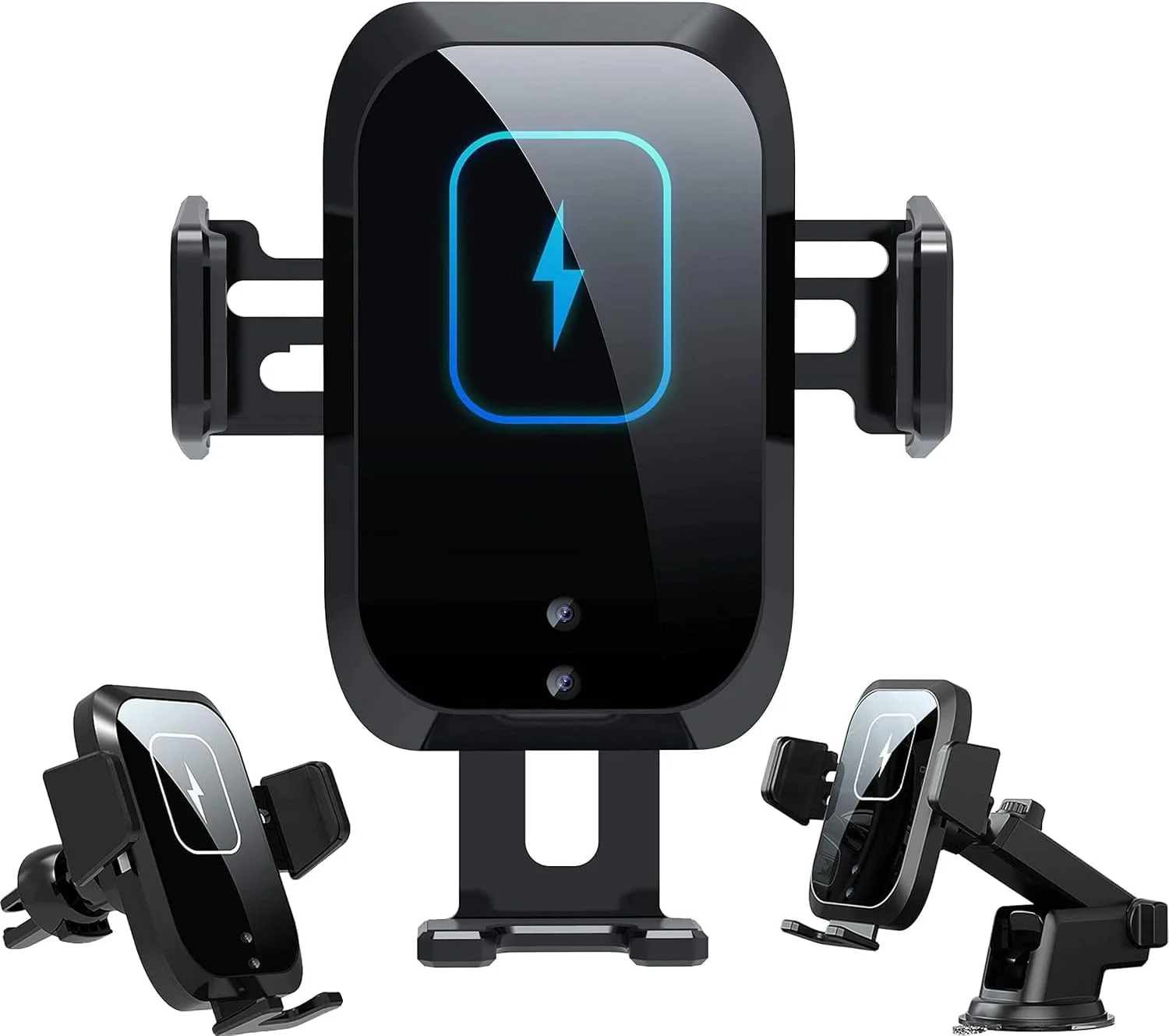 شارژر بی‌سیم خودرو TERRIFI Qi 15W، شارژر بی‌سیم سریع در خودرو، نگهدارنده تلفن با حسگر خودکار، پایه دریچه هوا/پایه داشبورد سازگار با iPhone 11 12 13 14 Pro Max X XS Plus S20 S21