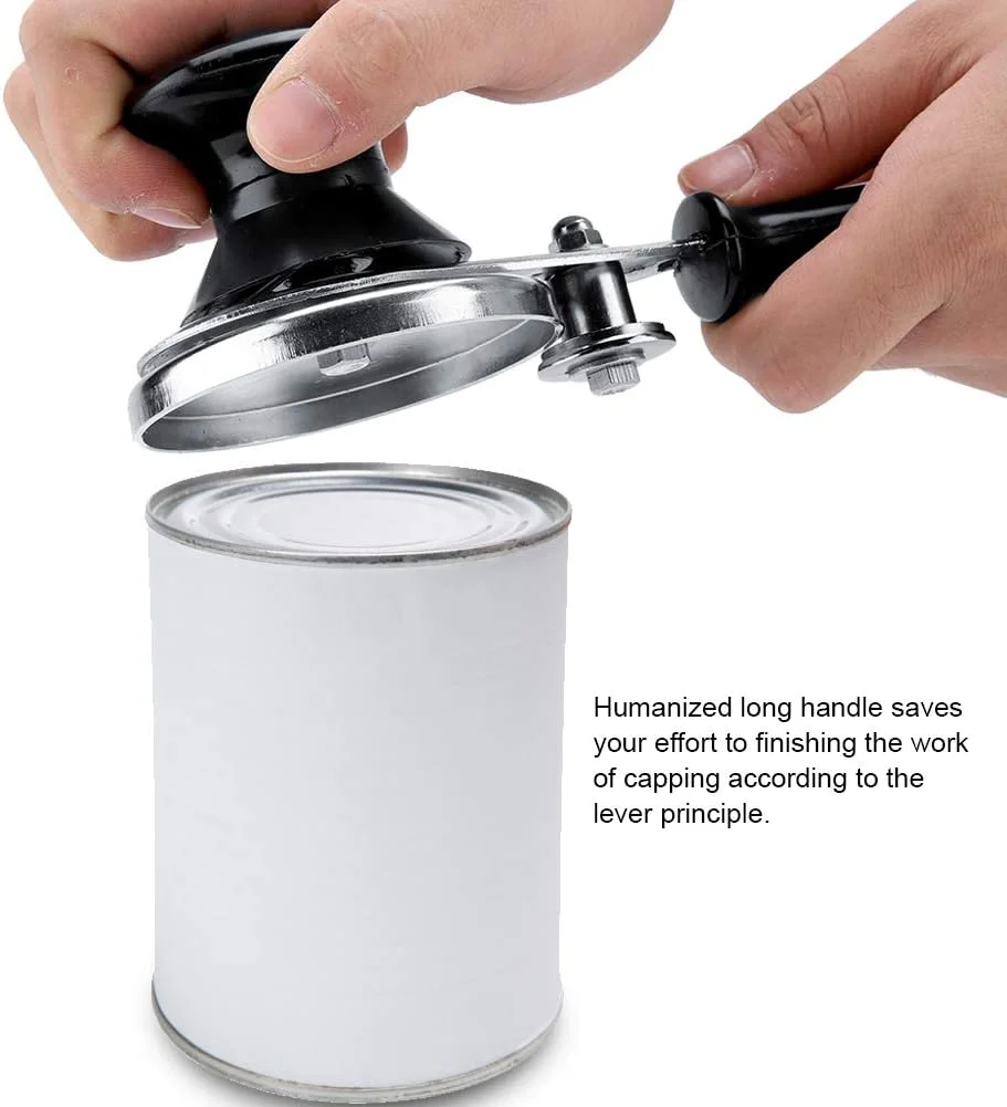 دستگاه درب بند قوطی دستی، دستگاه پرس درب قوطی استیل ضد زنگ دستی برای بستن قوطی های فلزی و شیشه ای مناسب آشپزخانه دستگاه درب بند قوطی دستی، دستگاه پرس درب قوطی استیل ضد زنگ دستی برای بستن قوطی های فلزی و شیشه ای مناسب آشپزخانه