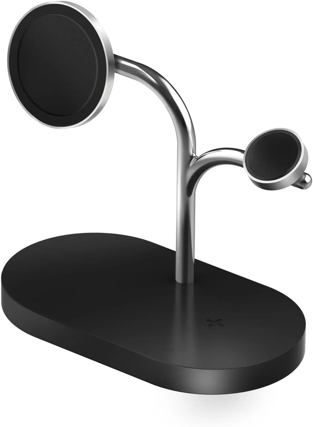 پایه شارژ بی‌سیم 3 در 1 سامسونگ، شارژ سریع، طراحی مغناطیسی، سازگار با تلفن‌های همراه، ساعت‌ها، هدفون‌ها و حلقه‌های دارای گواهی Qi