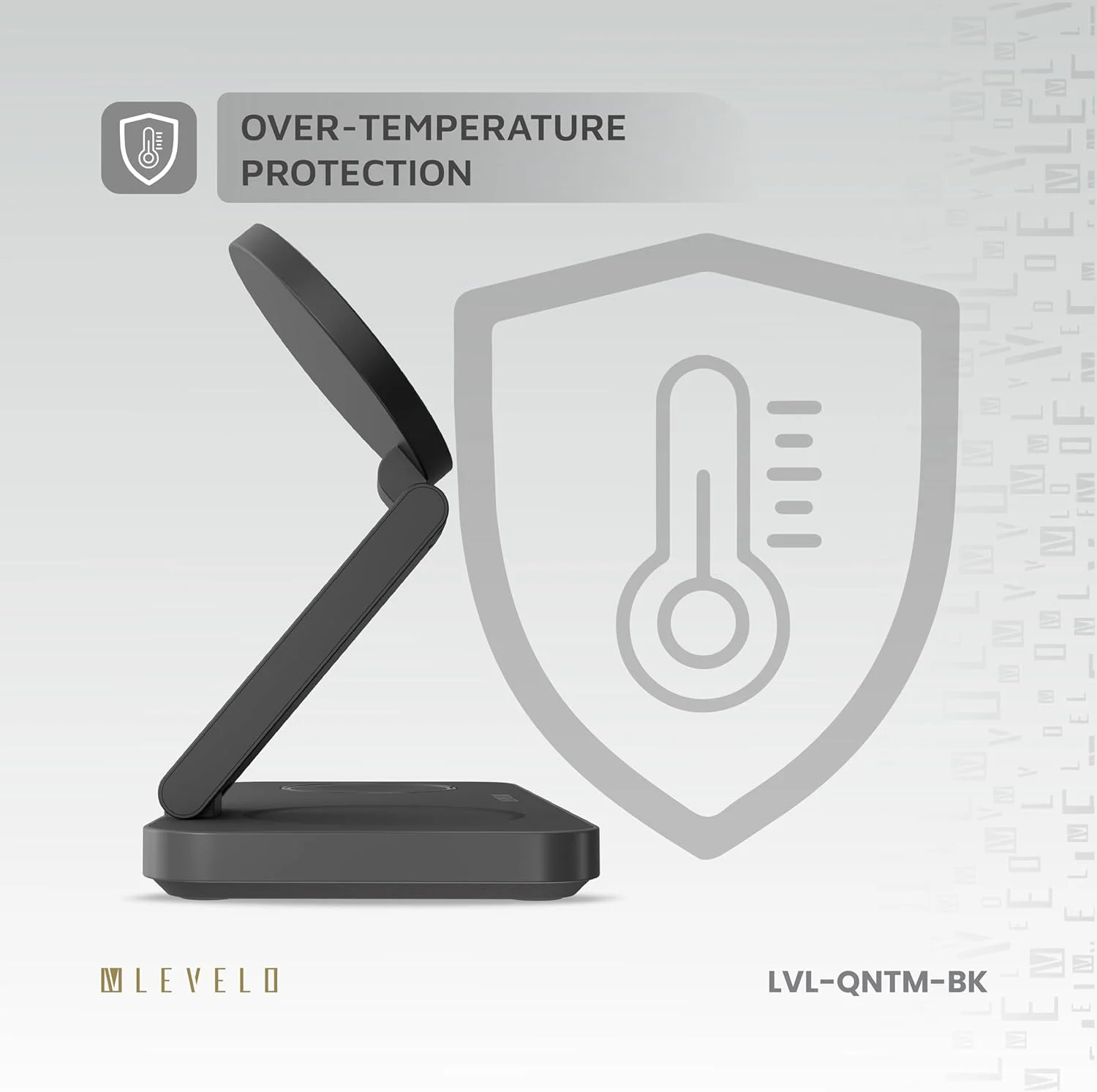 استند شارژر بیسیم تاشو 3 در 1 Levelo Quantum، سازگار با پایه شارژر برای آیفون، ساعت و ایرپاد اپل، شارژر مسافرتی جمع و جور با آهنرباهای قوی N52 استند شارژر بیسیم تاشو 3 در 1 Levelo Quantum، سازگار با پایه شارژر برای آیفون، ساعت و ایرپاد اپل، شارژر مسافرتی جمع و جور با آهنرباهای قوی N52