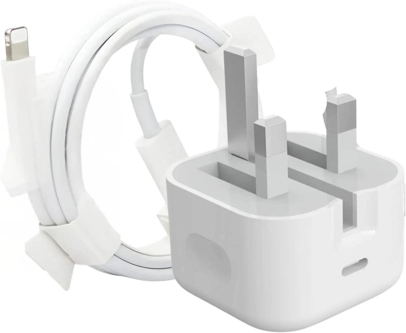 مجموعه شارژر 20 واتی اصلی | Type C به لایتنینگ | سازگار با آیفون 12 مینی / 12 / 12 پرو / 12 پرو 13, 14, Xs Max، مجموعه افزایش قدرت برای استفاده روزمره