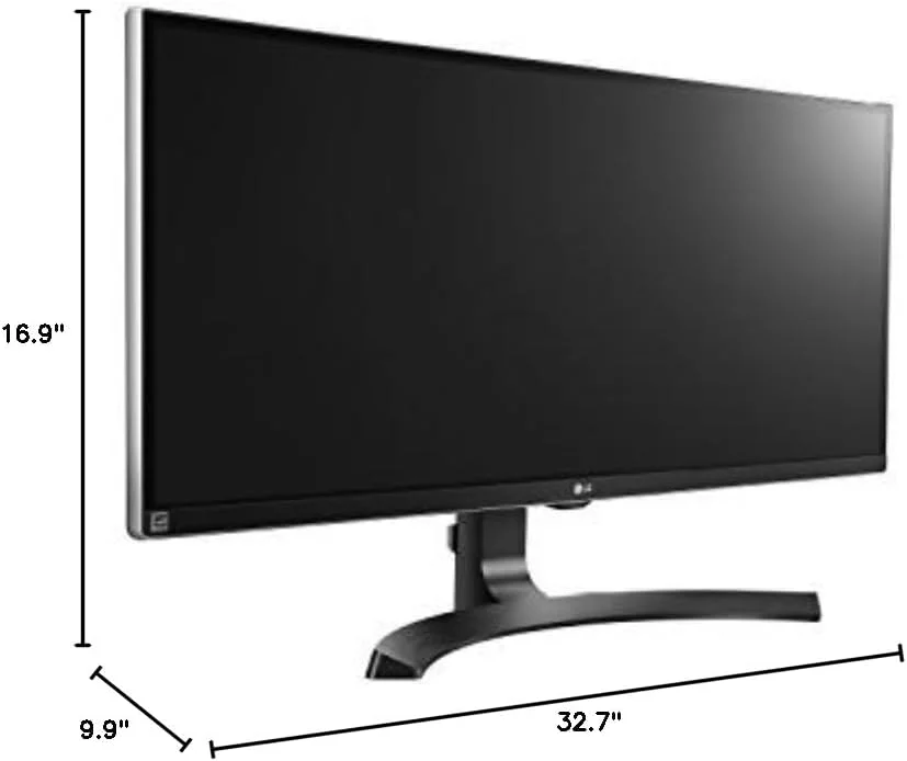 مانیتور ال ای دی/ال سی دی فوق عریض 34 اینچی ال‌جی مدل 34UB88-P، دارای پورت‌های HDMI و USB