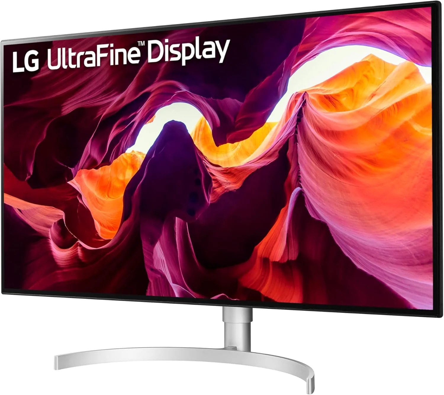 مانیتور ال ای دی 32 اینچی LG 32UL950-W Class Ultrafine 4K UHD با اتصال Thunderbolt 3 نقره ای (صفحه نمایش 31.5 اینچی)