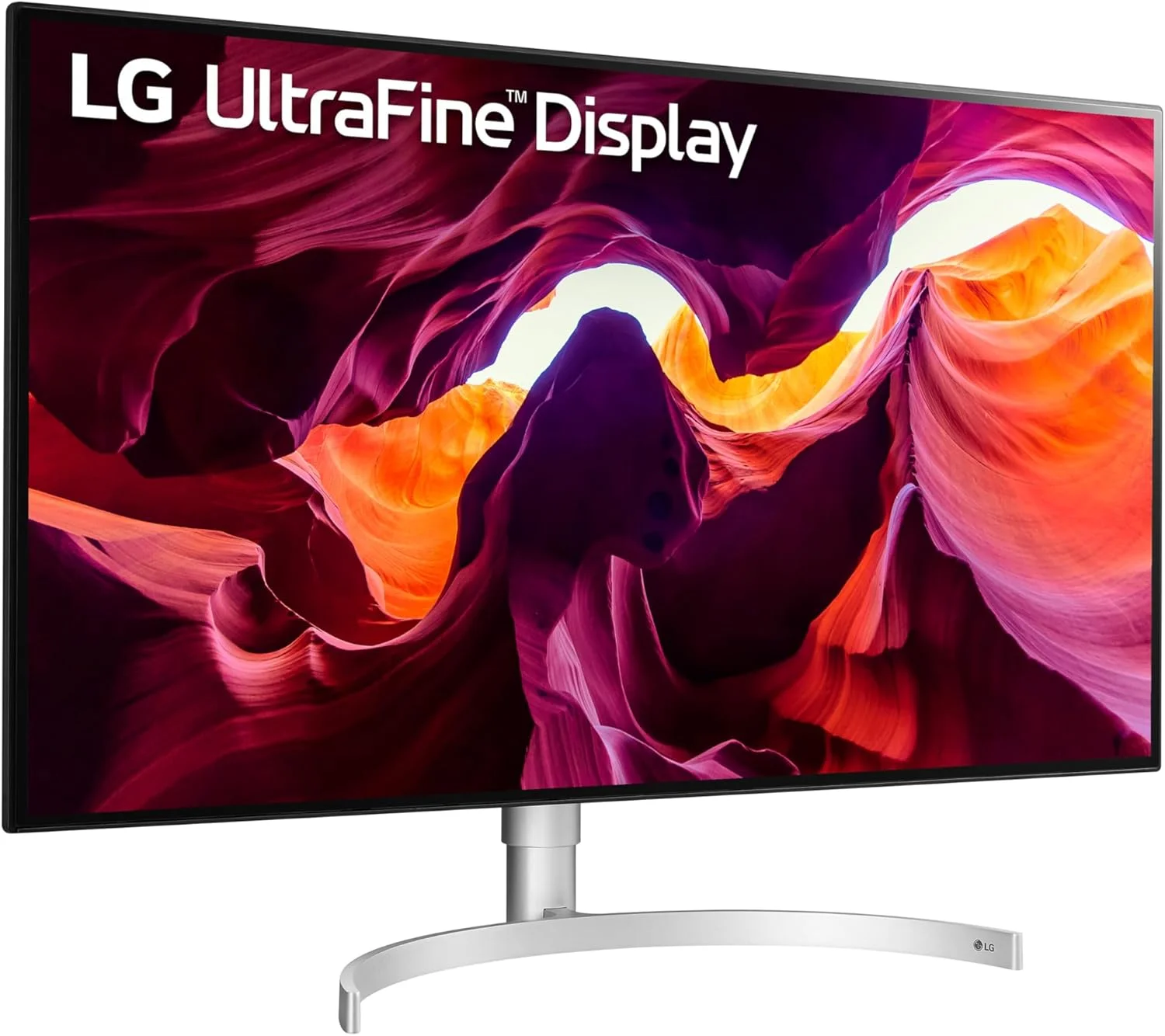 مانیتور ال ای دی 32 اینچی LG 32UL950-W Class Ultrafine 4K UHD با اتصال Thunderbolt 3 نقره ای (صفحه نمایش 31.5 اینچی)