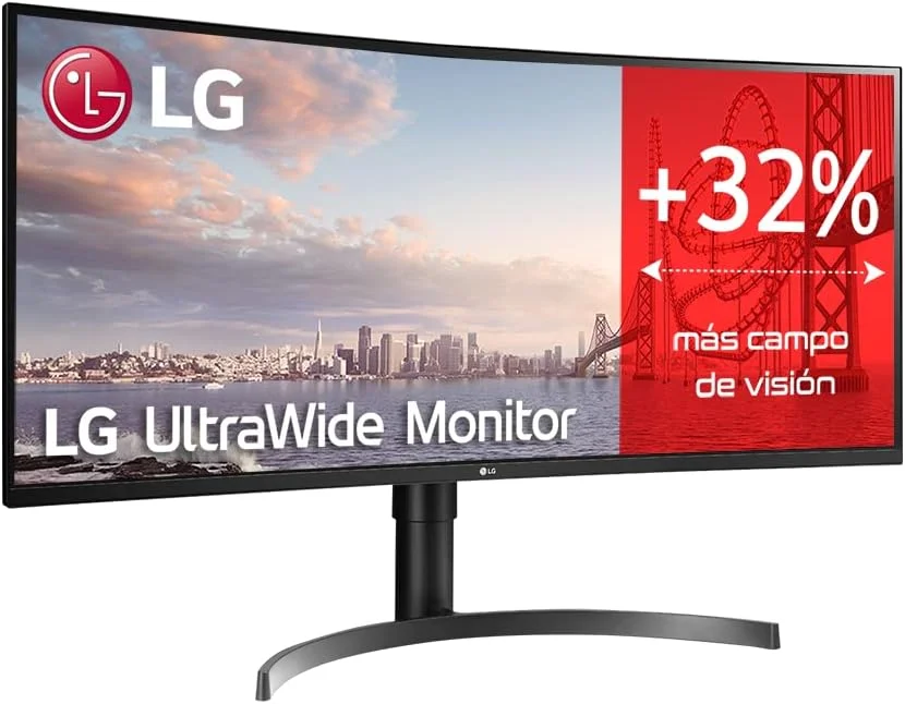 مانیتور خمیده فوق عریض 35 اینچی QHD HDR با FreeSync™