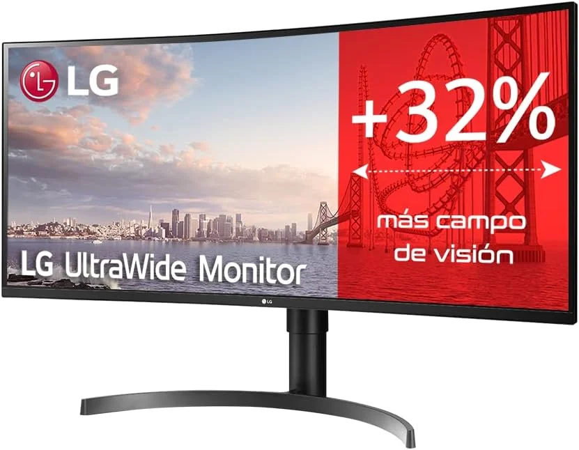 مانیتور خمیده فوق عریض 35 اینچی QHD HDR با FreeSync™