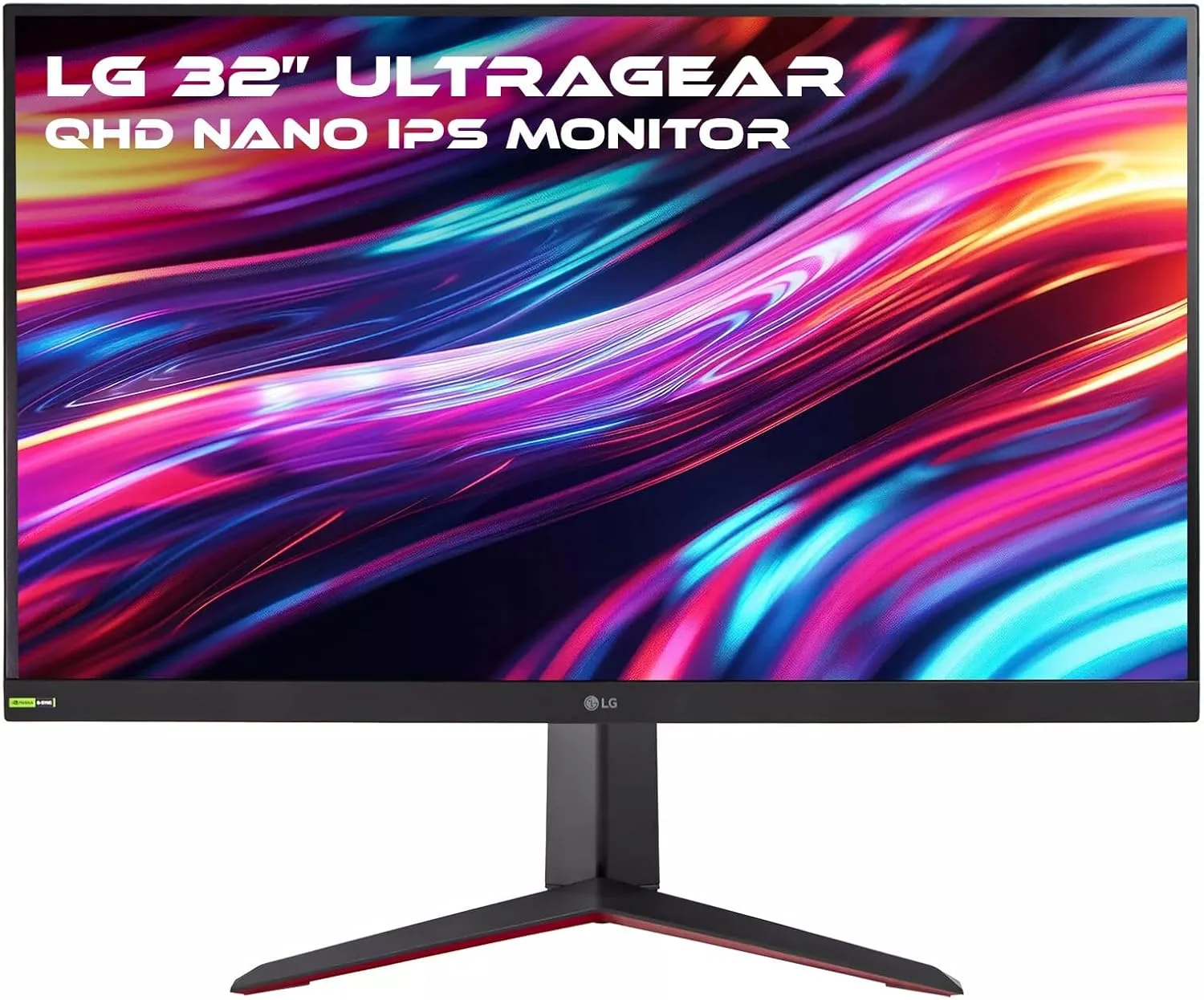 مانیتور گیمینگ 32 اینچی ال‌جی UltraGear، QHD Nano IPS، نرخ تازه‌سازی 165 هرتز، زمان پاسخ‌گویی 1 میلی‌ثانیه، HDR، سازگار با G-SYNC، مشکی (بازسازی‌شده)