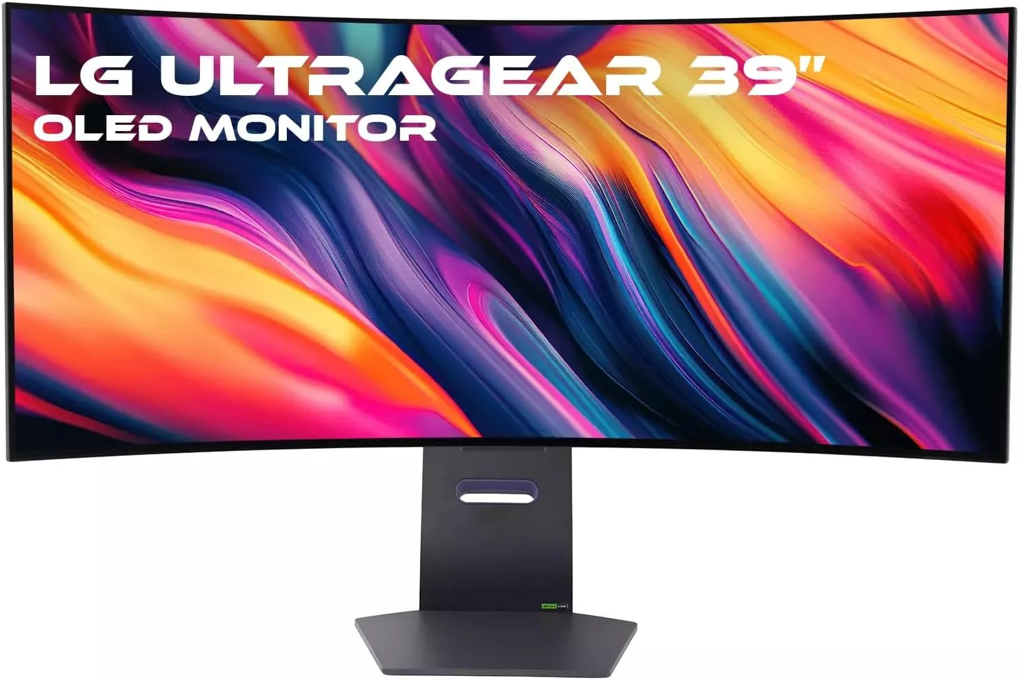 مانیتور گیمینگ خمیده اولد فوق عریض LG UltraGear با رزولوشن UWQHD، اندازه 39 اینچ، 3440x1440، HDR10، نرخ نوسازی 240 هرتز، نسبت تصویر 21:9، زمان پاسخگویی 0.03 میلی‌ثانیه، سازگار با NVIDIA® G-SYNC® و AMD FreeSync™ Premium Pro، دارای بلندگوهای داخلی (بازسازی شده)