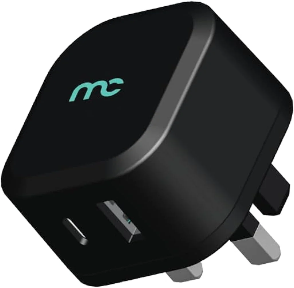 شارژر مسافرتی 30 واتی MYCANDY با کابل Type-C به لایتنینگ - آداپتور شارژ سریع، مشکی