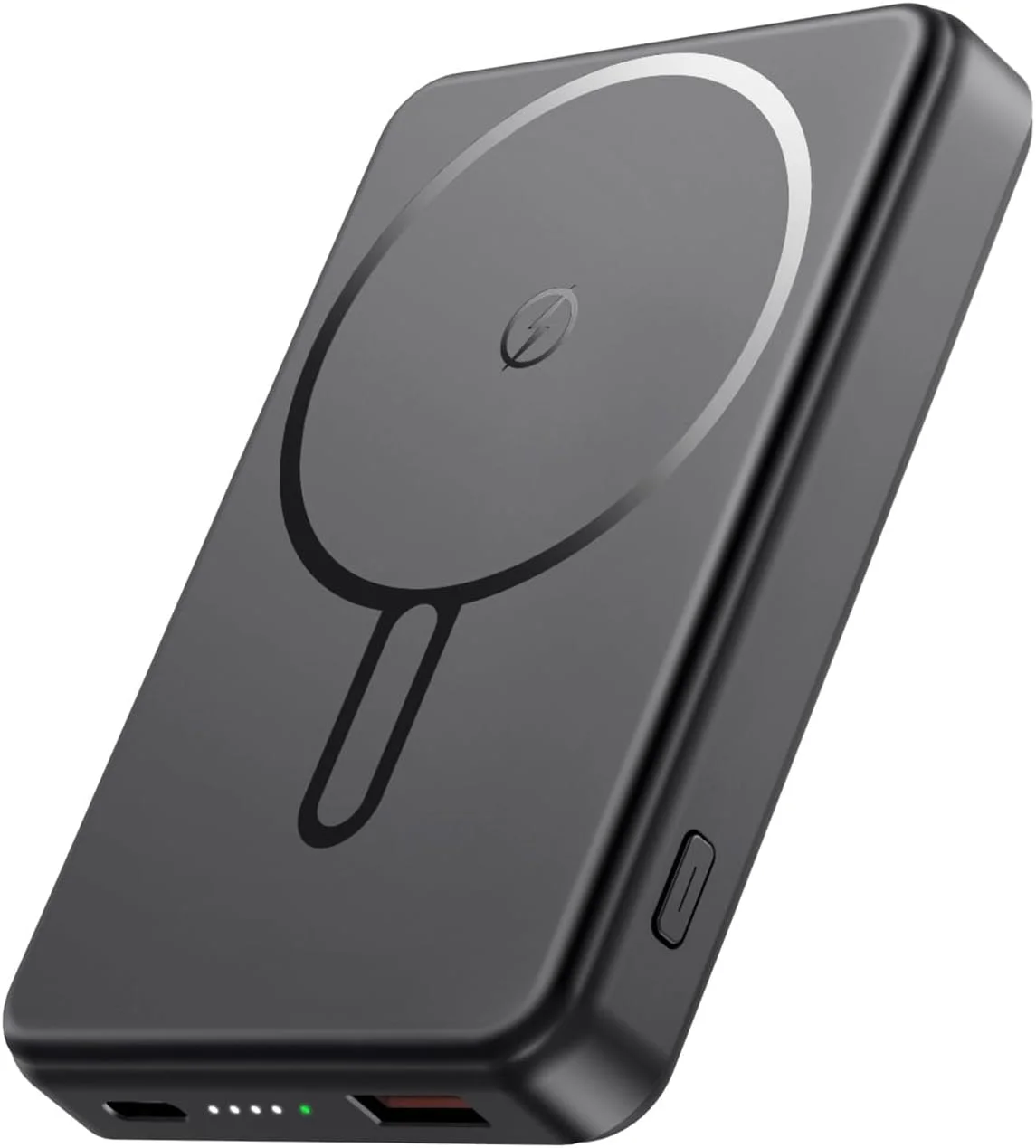 پاور بانک مغناطیسی 12000mAh برای MagSafe، شارژر همراه بی سیم ایمن QC4.0 22.5W PD20W خروجی USB C، بسته باتری شارژ سریع برای سری iPhone 16/15/14/13/12