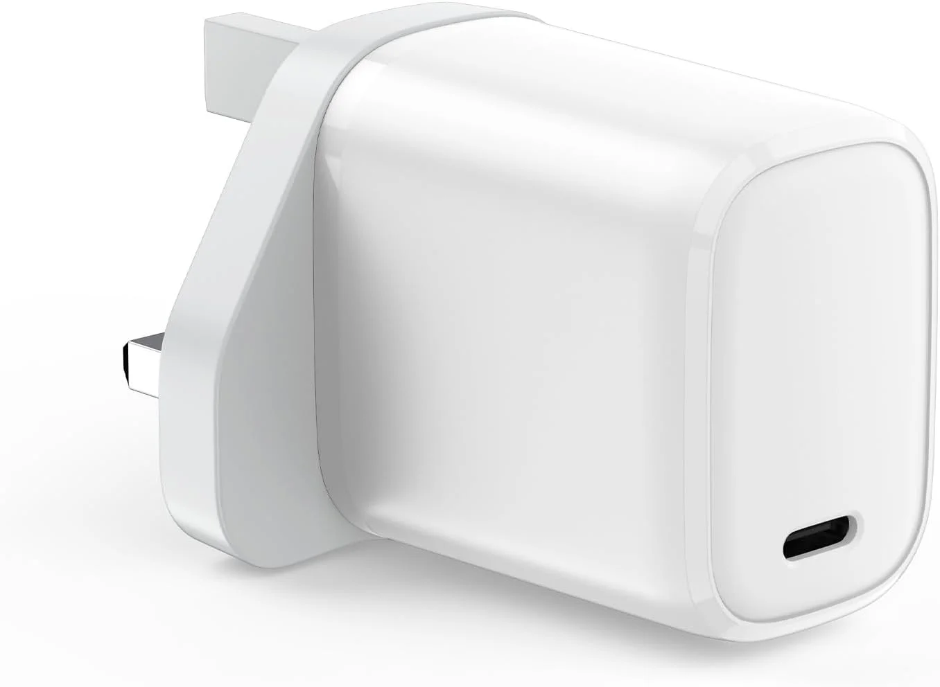 شارژر 20 واتی PD آیفون 17 پرو مکس، آداپتور USB C تک پورت، آداپتور شارژ سریع Type C برای آیفون 17، 17 پرو، 16 پرو، 16e، 15 پلاس، 14، 13، 12، گلکسی S25 اولترا، S24، S23، S22، آداپتور اصلی USB اپل