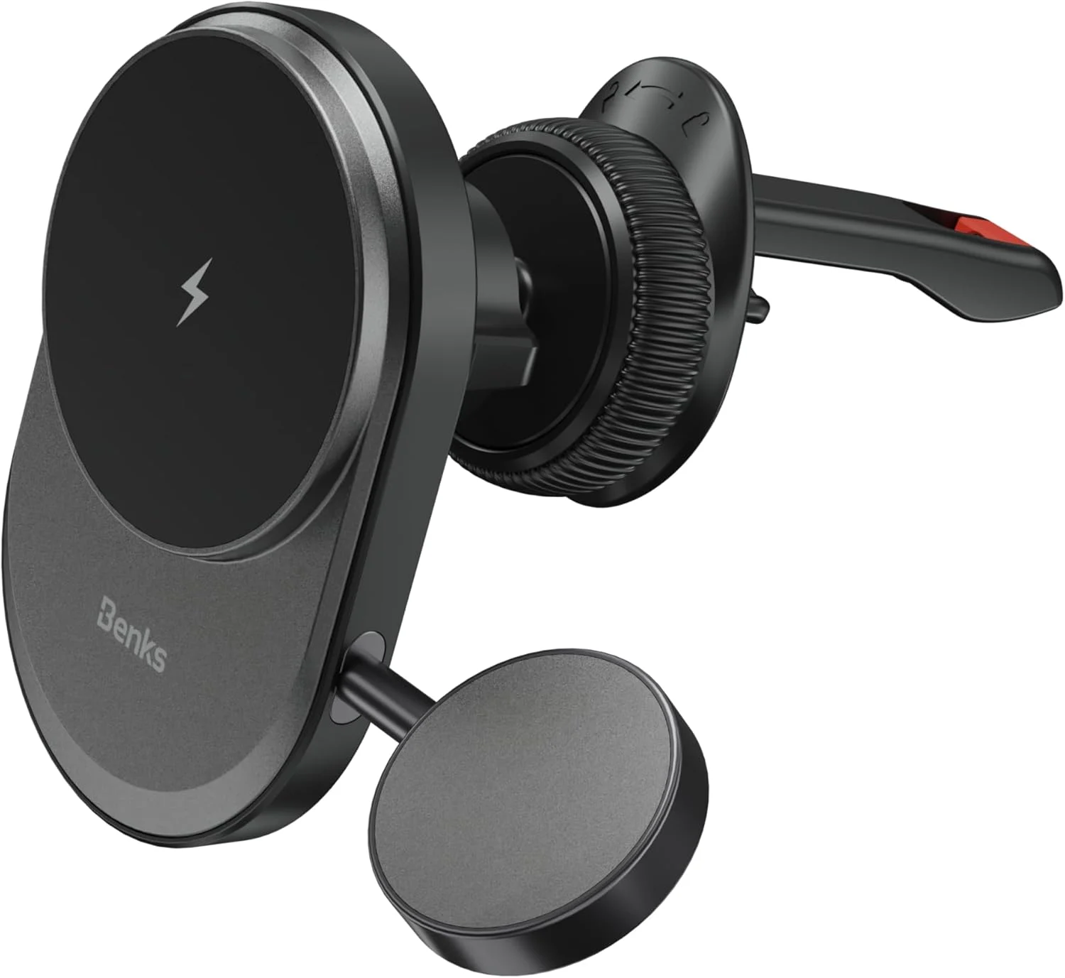 شارژر بیسیم خودرویی مگسیف 2 در 1 بنکس مدل CZ06 Infinity برای آیفون و اپل واچ، شارژ بهینه، اتصال مغناطیسی قوی، ایمن، پایدار و قابل اعتماد، نصب آسان و واضح شارژر بیسیم خودرویی مگسیف 2 در 1 بنکس مدل CZ06 Infinity برای آیفون و اپل واچ، شارژ بهینه، اتصال مغناطیسی قوی، ایمن، پایدار و قابل اعتماد، نصب آسان و واضح