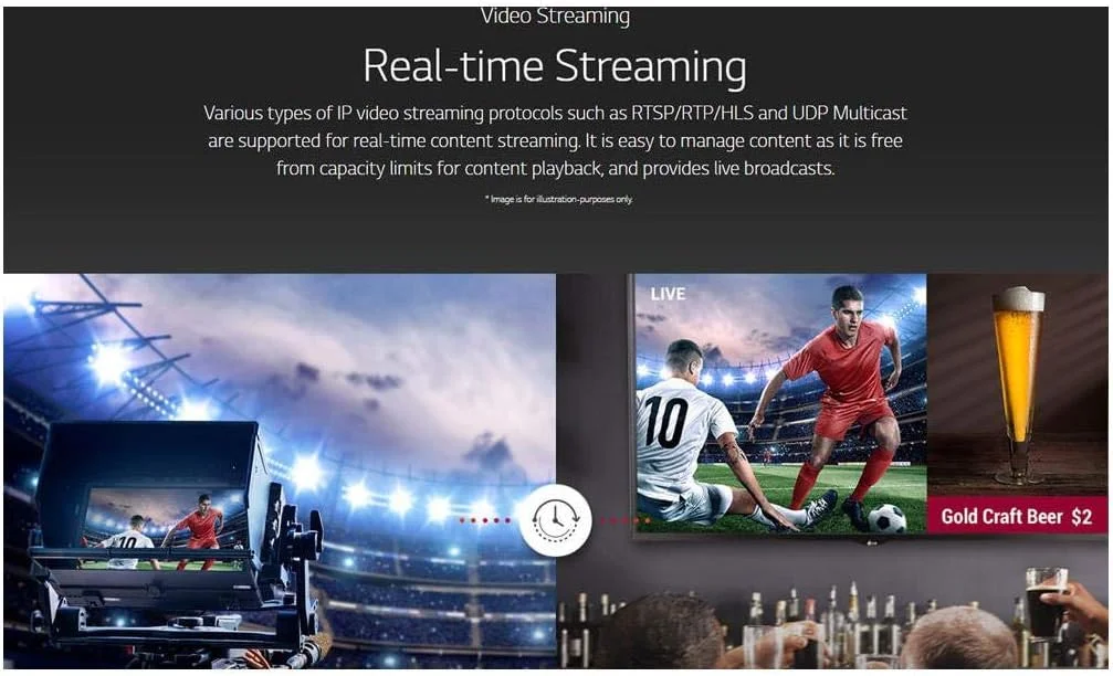 نمایشگر ال ای دی 43 اینچ ال جی