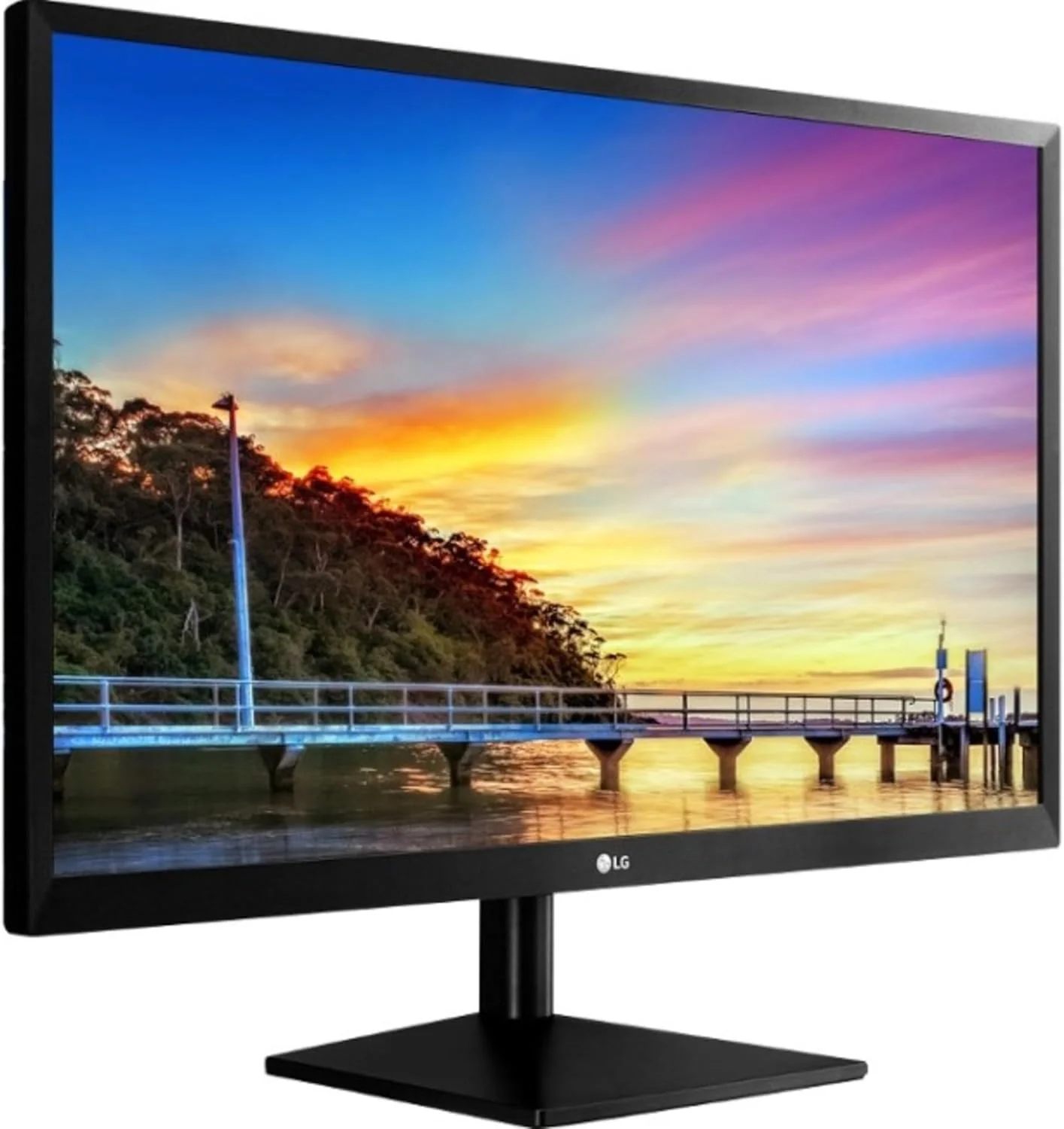 مانیتور 27 اینچی الجی مدل 27BK400H-B TN FHD با فناوری AMD FreeSync™، Flicker Safe، کنترل روی صفحه، حالت مطالعه و قابلیت نصب روی دیوار مانیتور 27 اینچی الجی مدل 27BK400H-B TN FHD با فناوری AMD FreeSync™، Flicker Safe، کنترل روی صفحه، حالت مطالعه و قابلیت نصب روی دیوار