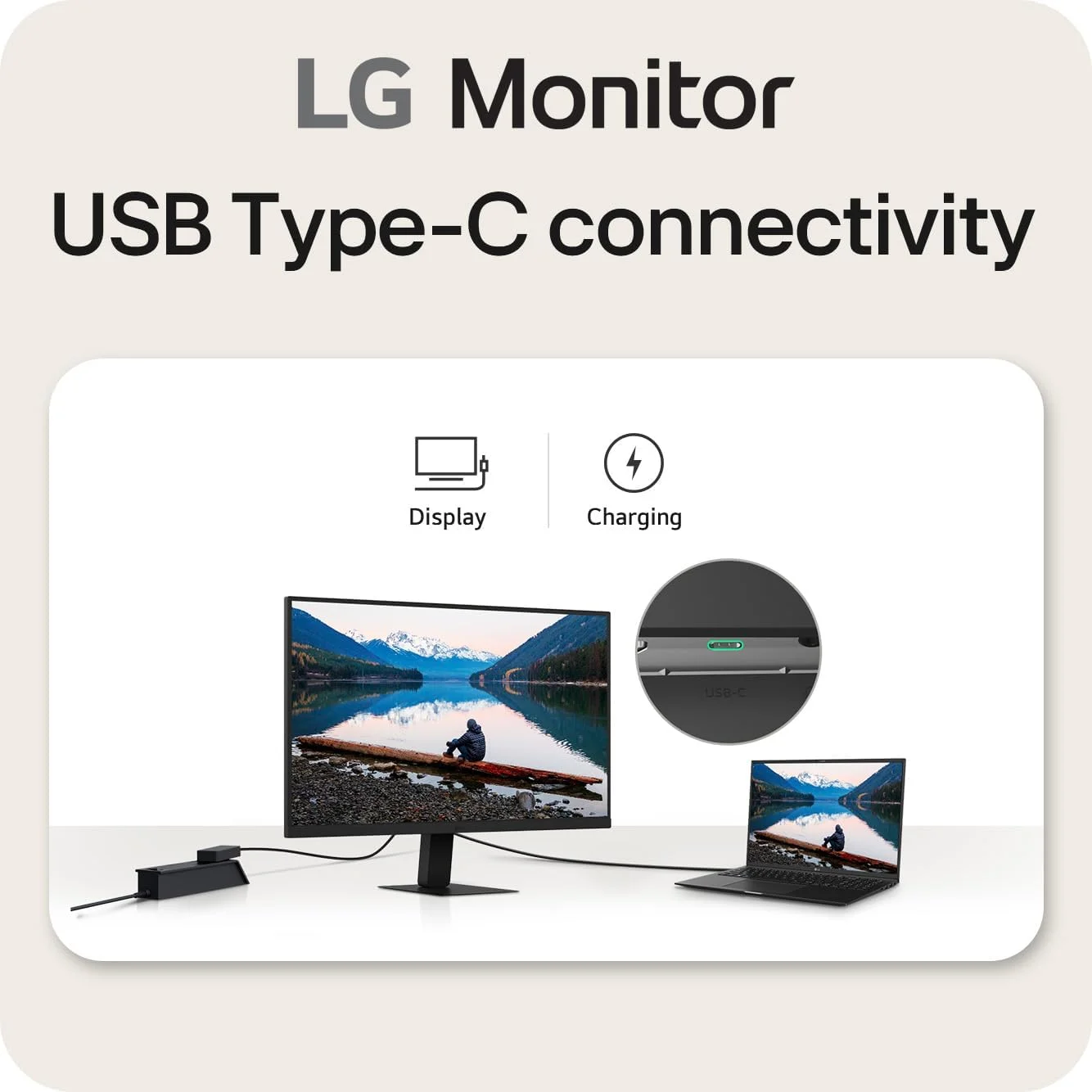 LG 27U631A-B 27-inch QHD (2560 x 1440) IPS Computer Monitor, 100Hz, 5ms, HDR10, Reader Mode, Flicker Safe, HDMI, USB Type-C 15W PD, Black LG 27U631A-B 27-inch QHD (2560 x 1440) IPS Computer Monitor, 100Hz, 5ms, HDR10, Reader Mode, Flicker Safe, HDMI, USB Type-C 15W PD, Black