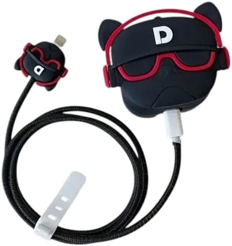 3D CuteCartoon Protective Case for iPhone Charger Protector 18/20W charging cover case