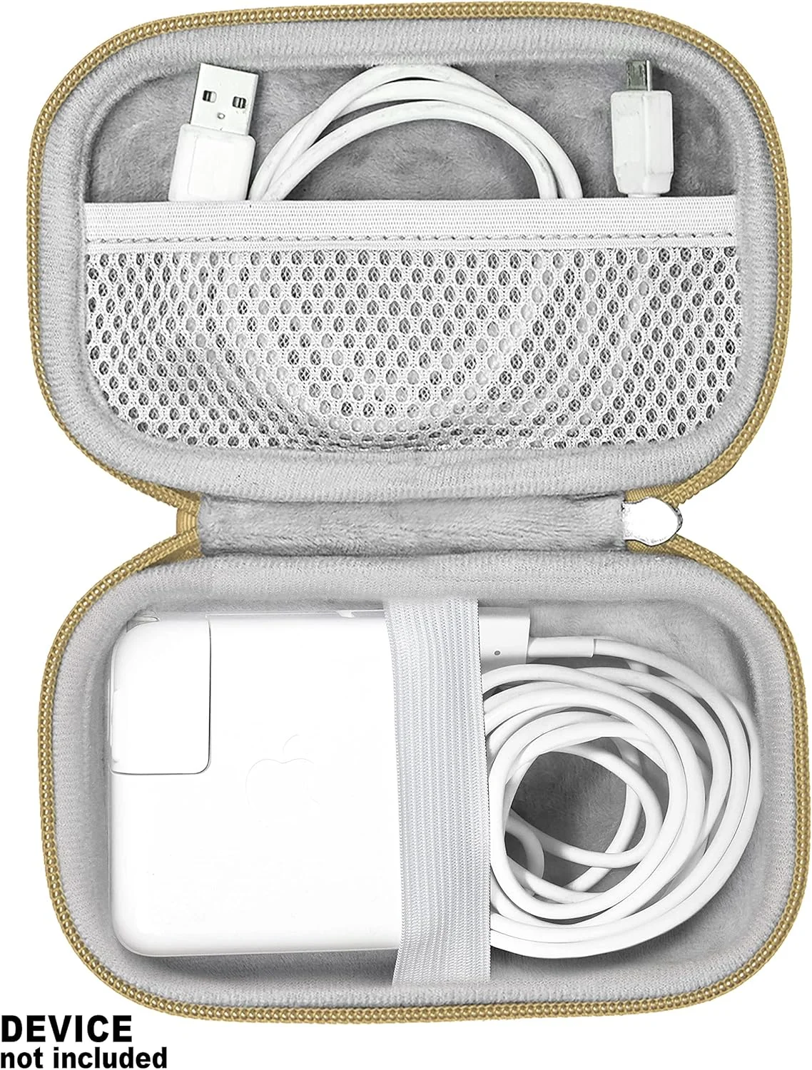 CaseSack Handy Case for MacBook Air Pro Charger MagSafe/MagSafe 2 Power Adapter, iPhone 15/15 Pro/15 Pro Max/14/14 Pro/14 Pro MagSafe Charger, USB C Hub, Type C Hub, USB Multiport Adapter