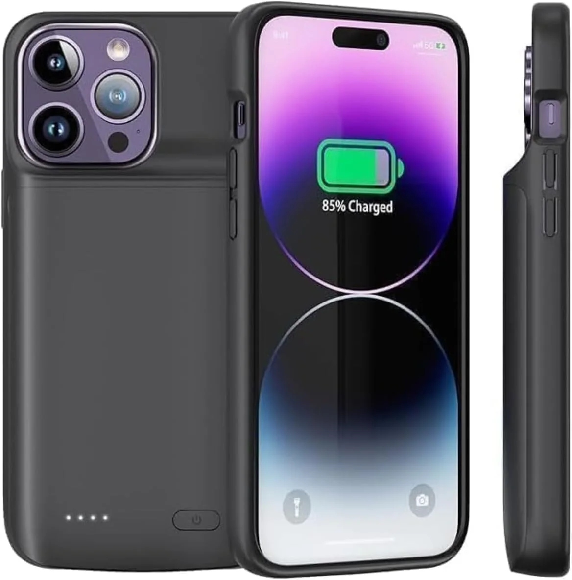 Battery Case for IPhone, 14 Pro Max, 7000mAh Portable Charging Cover, 6.1-inch Protective Power Bank., Battery Case for IPhone, 14 Pro Max, 7000mAh Portable Charging Cover, 6.1-inch Protective Power Bank.,